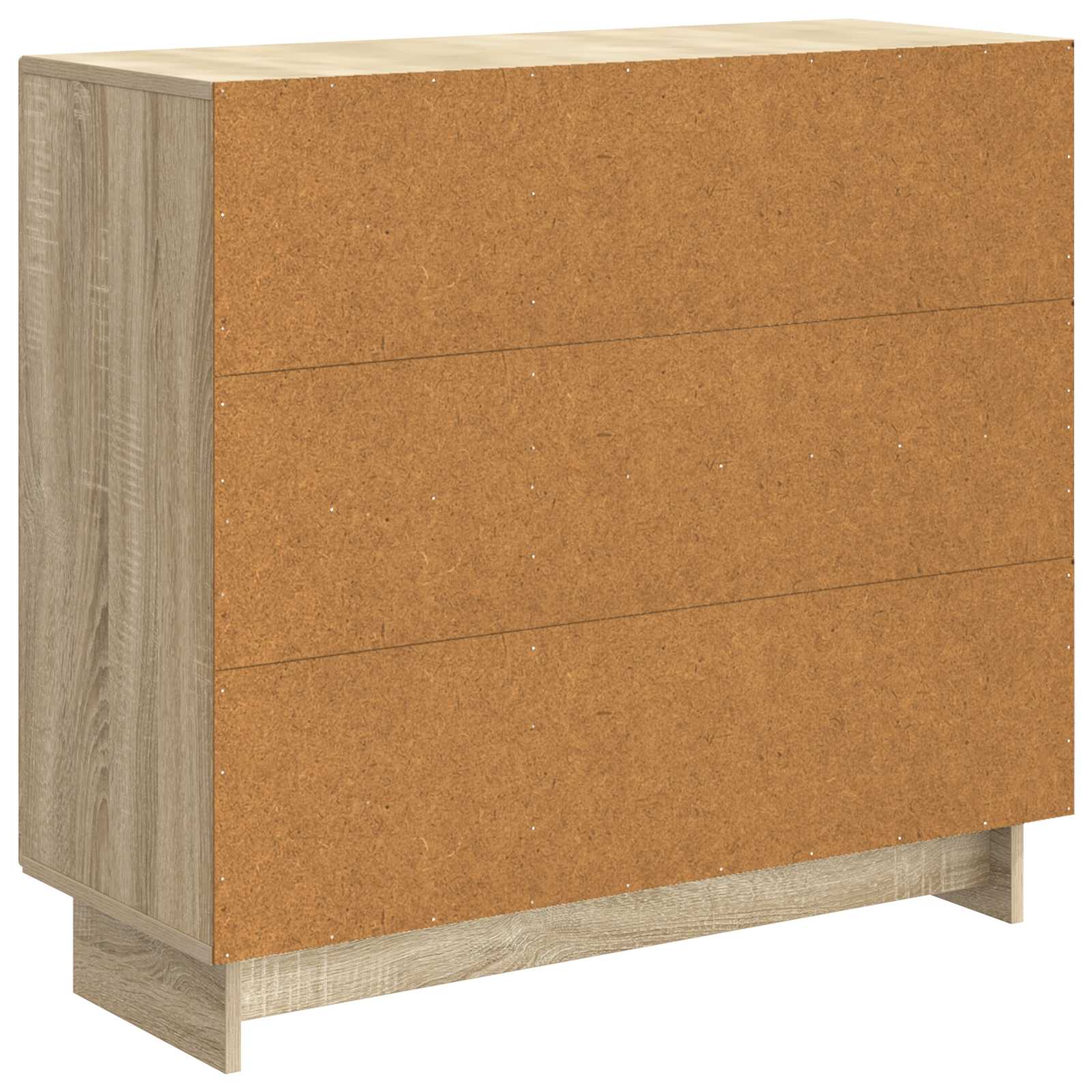 Dressoir Sonoma Eiken 89 x 34,5 x 80 cm Bewerkt hout is nu te koop bij PeponiXL, paradijselijk wonen!