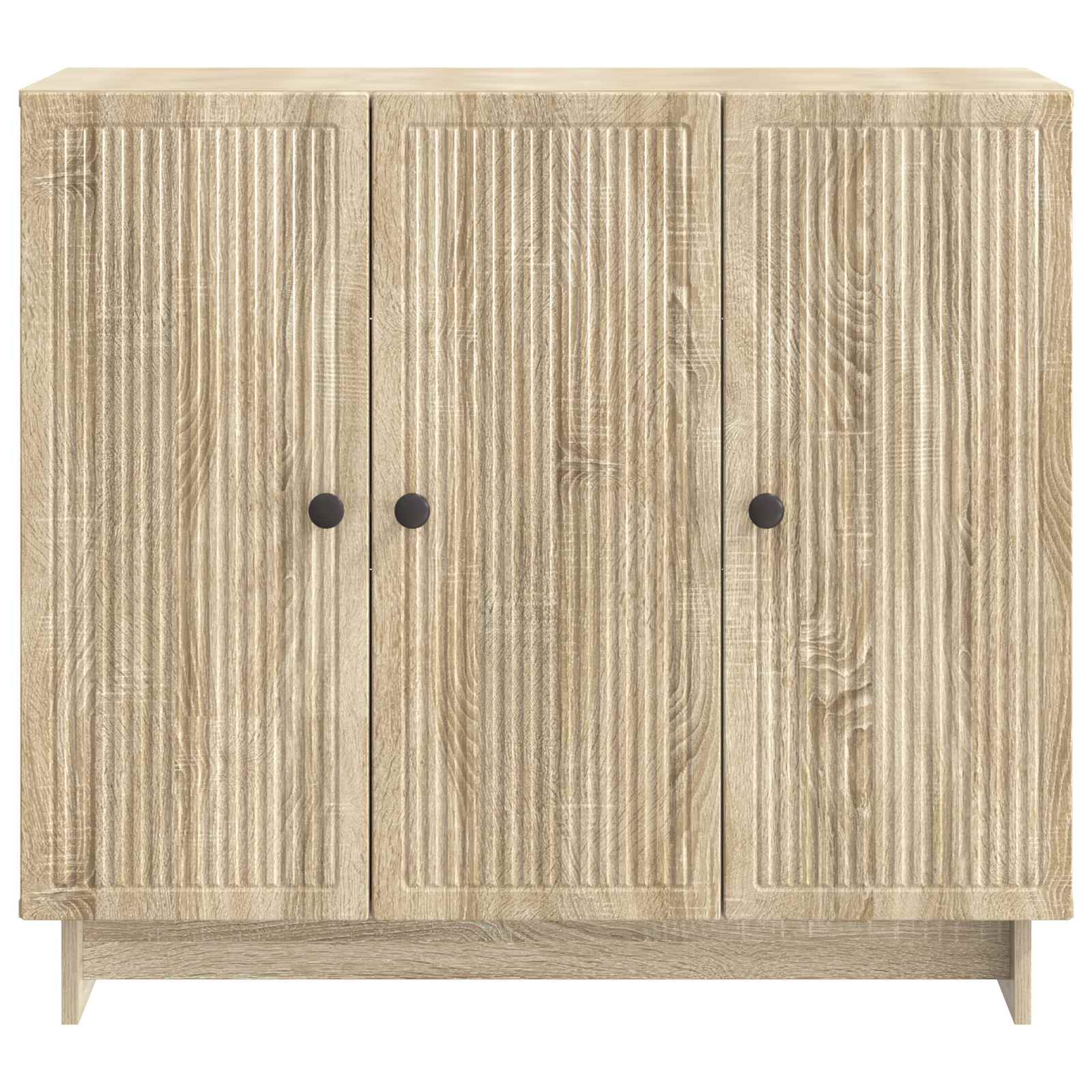Dressoir Sonoma Eiken 89 x 34,5 x 80 cm Bewerkt hout is nu te koop bij PeponiXL, paradijselijk wonen!
