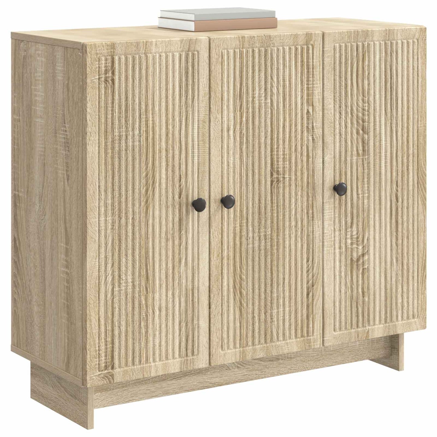 Dressoir Sonoma Eiken 89 x 34,5 x 80 cm Bewerkt hout is nu te koop bij PeponiXL, paradijselijk wonen!