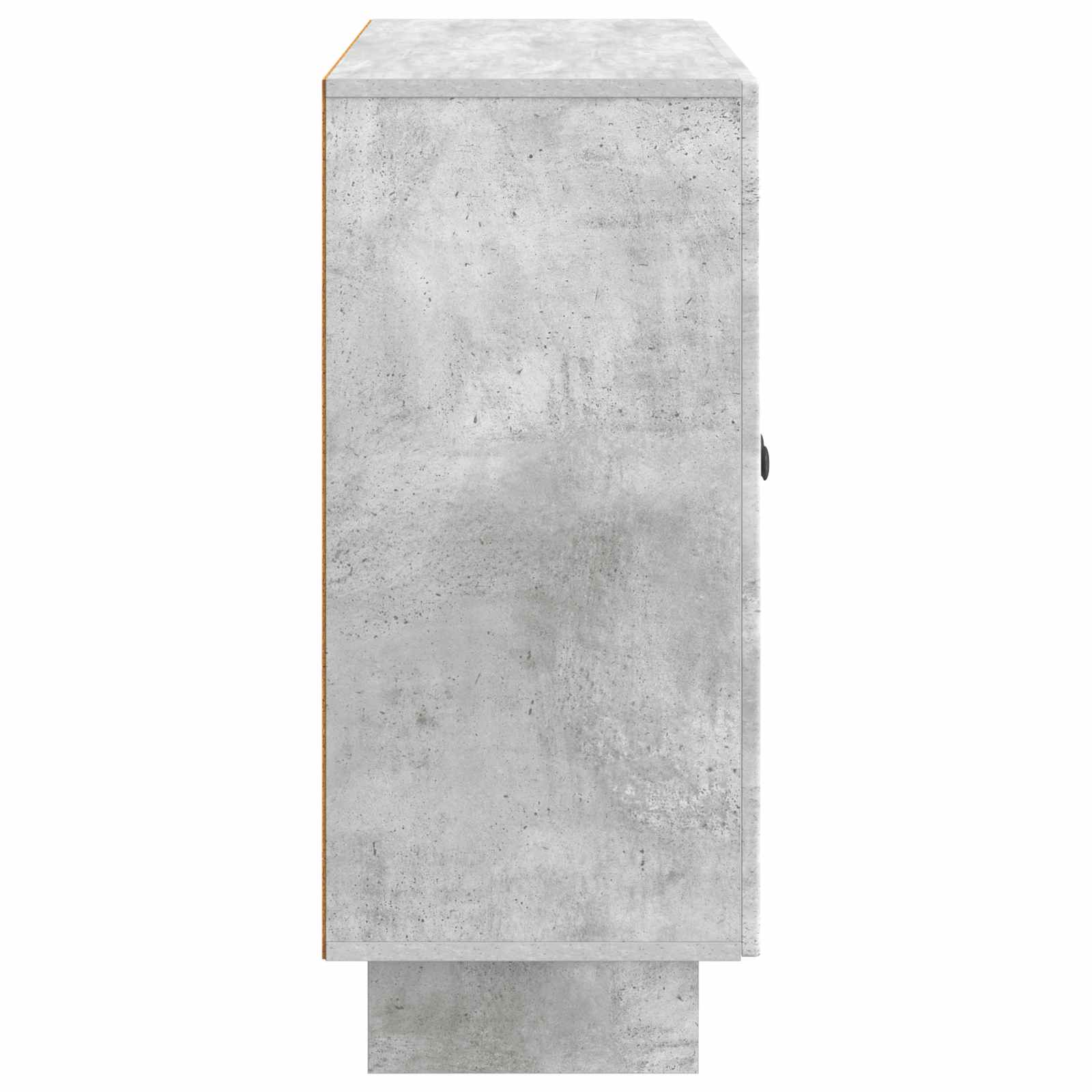 Dressoir Betongrijs 89 x 34,5 x 80 cm Bewerkt hout is nu te koop bij PeponiXL, paradijselijk wonen!