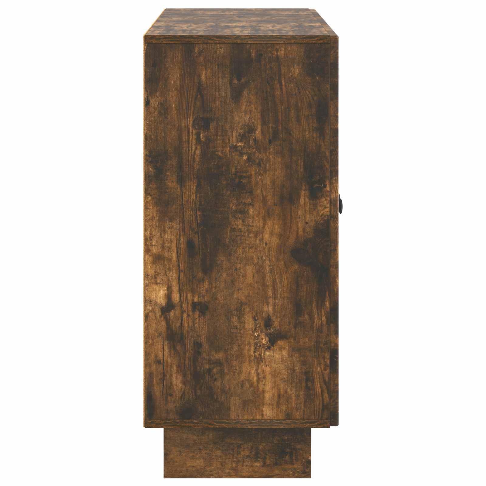 Dressoir Gerookt eiken 89 x 34,5 x 80 cm Bewerkt hout is nu te koop bij PeponiXL, paradijselijk wonen!