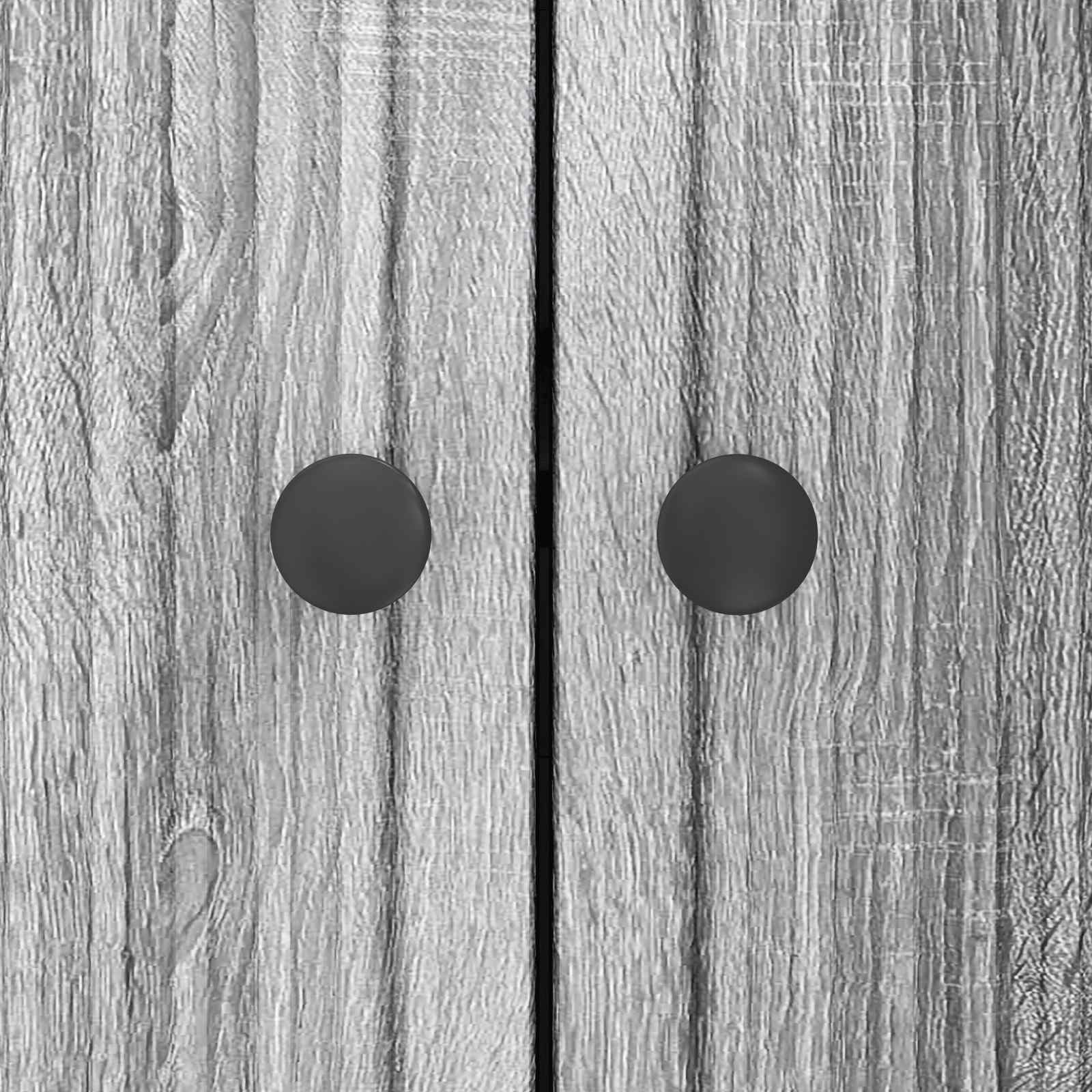 Dressoir Grijs sonoma 89 x 34,5 x 80 cm Bewerkt hout is nu te koop bij PeponiXL, paradijselijk wonen!