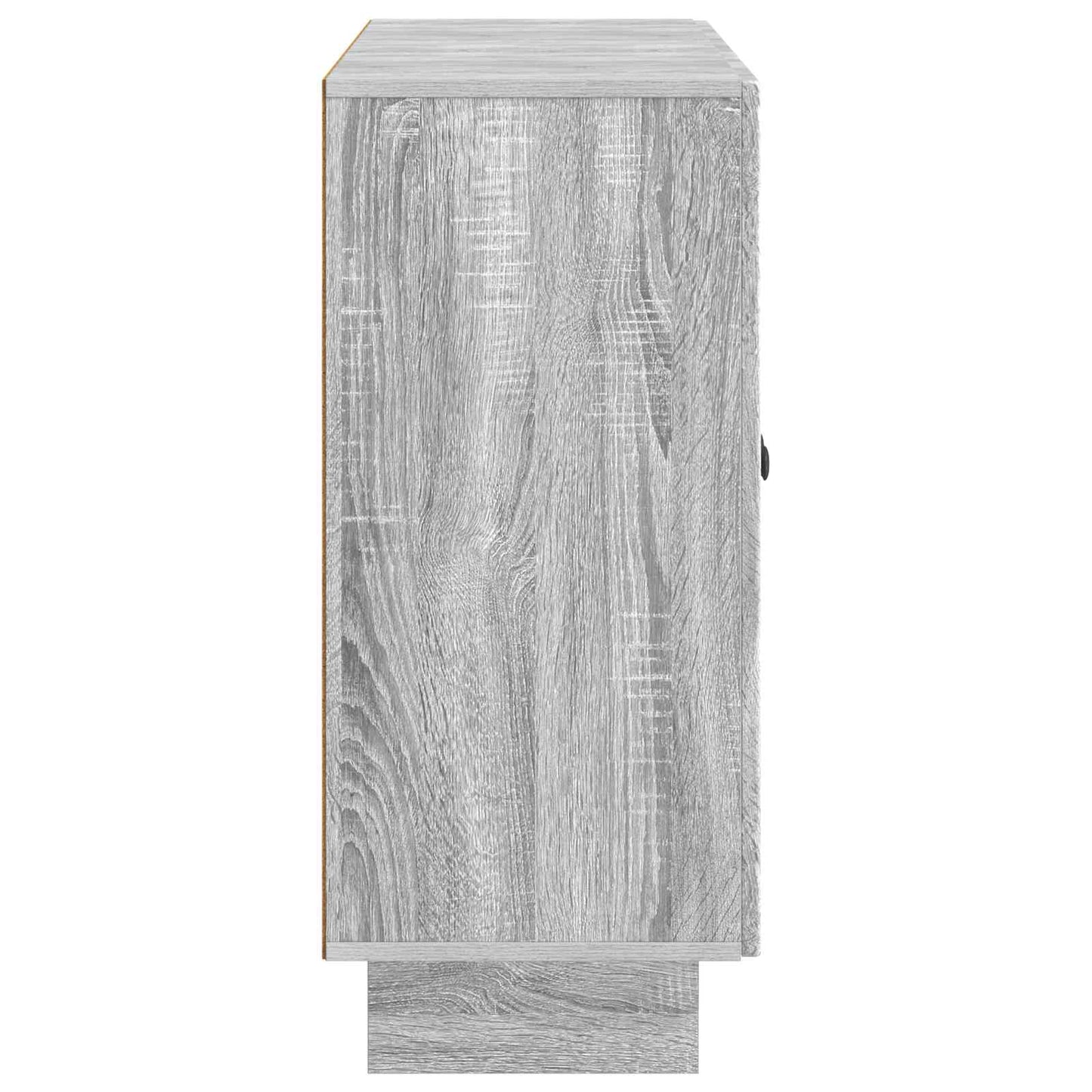Dressoir Grijs sonoma 89 x 34,5 x 80 cm Bewerkt hout is nu te koop bij PeponiXL, paradijselijk wonen!