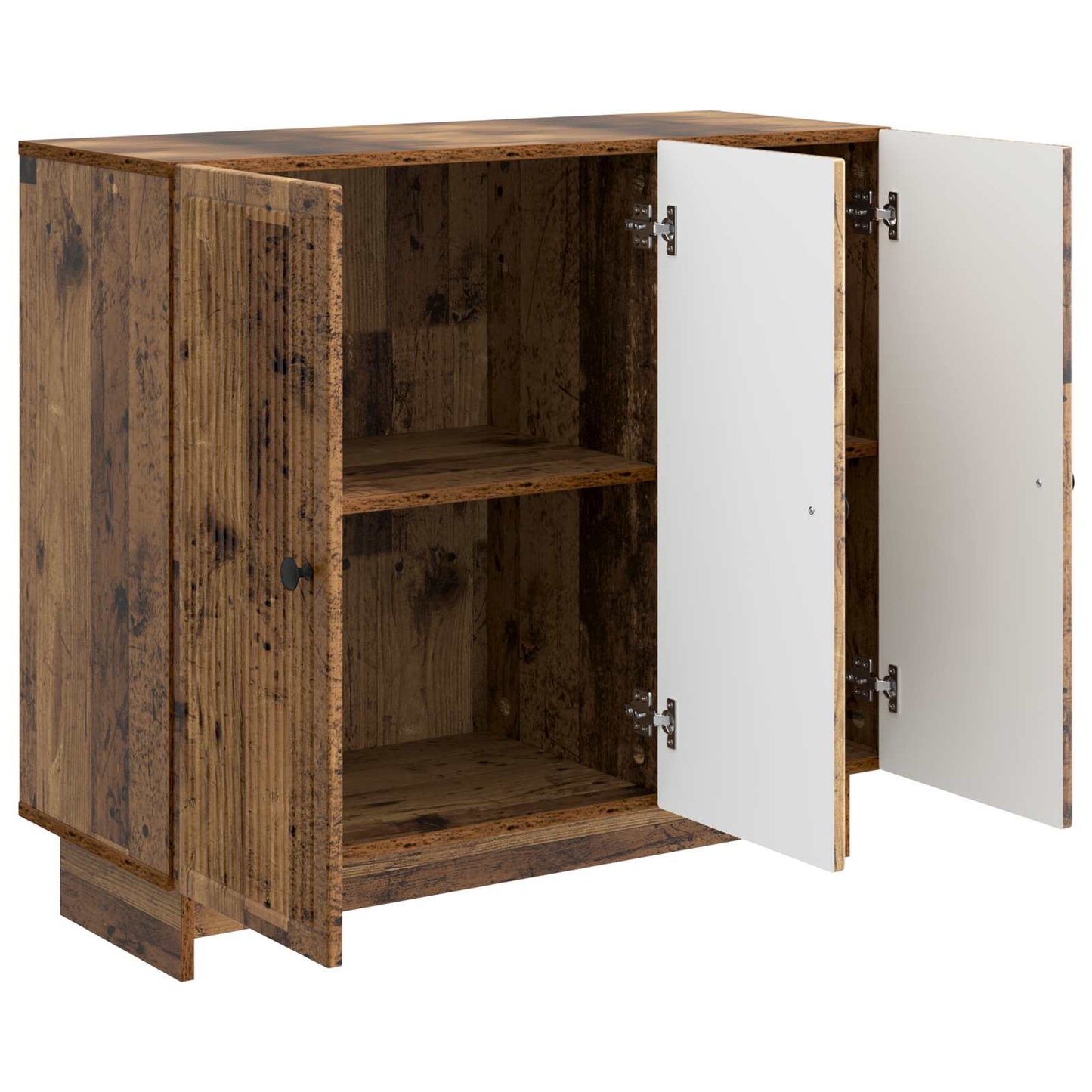 Dressoir Oud hout 89 x 34,5 x 80 cm Bewerkt hout is nu te koop bij PeponiXL, paradijselijk wonen!