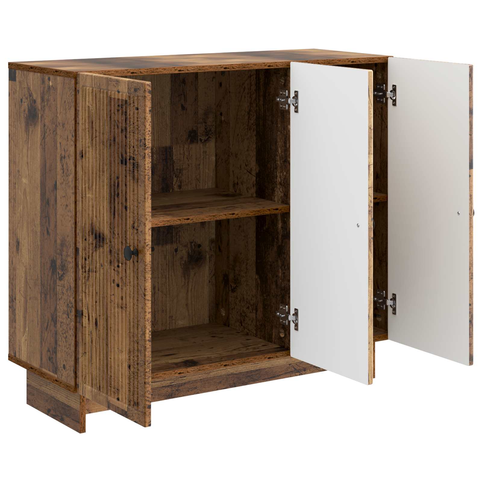 Dressoir Oud hout 89 x 34,5 x 80 cm Bewerkt hout is nu te koop bij PeponiXL, paradijselijk wonen!
