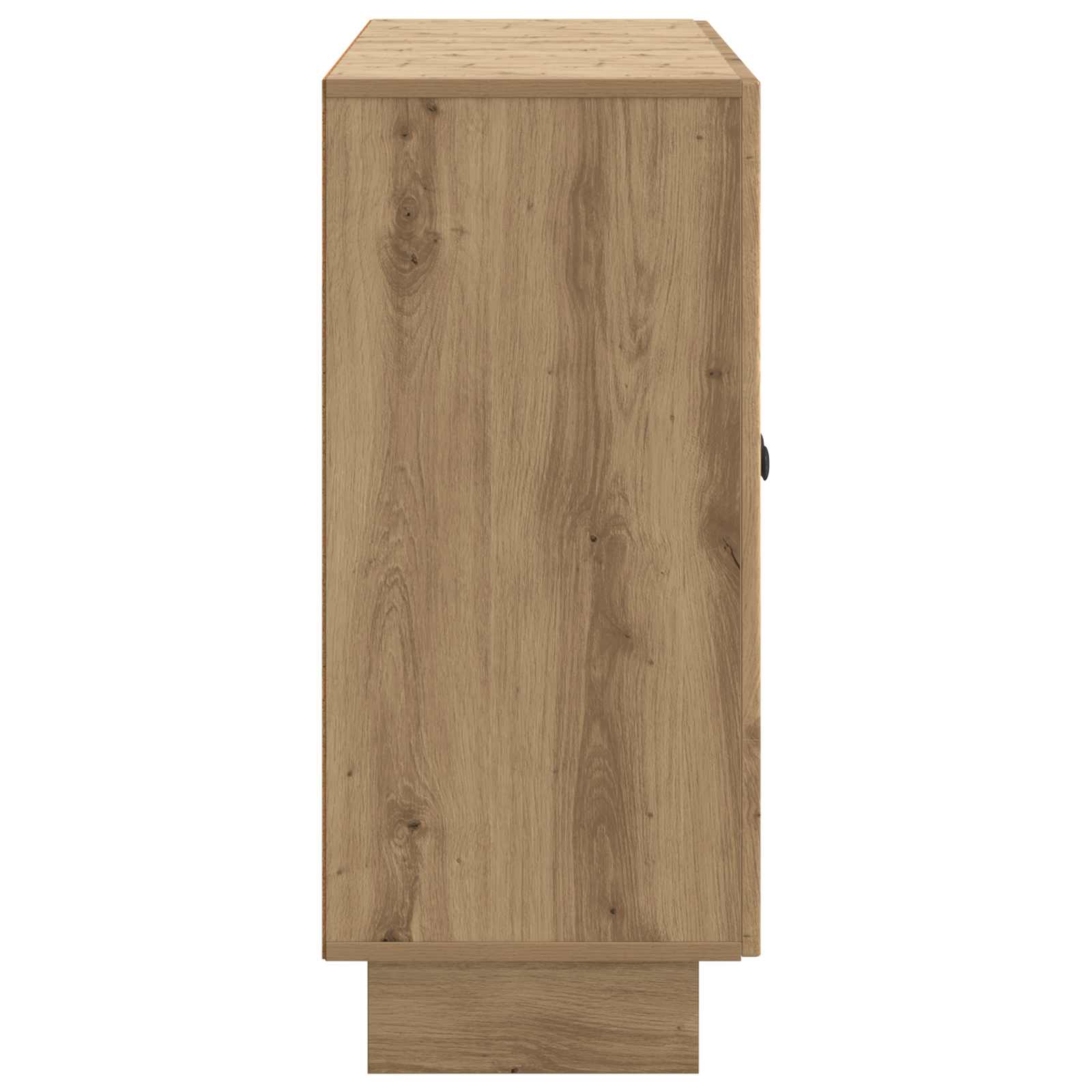 Dressoir Artisanaal eiken 89 x 34,5 x 80 cm Bewerkt hout is nu te koop bij PeponiXL, paradijselijk wonen!