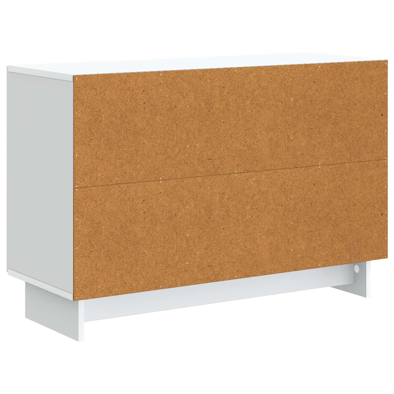 Dressoir Wit 89 x 34,5 x 60 cm Bewerkt hout is nu te koop bij PeponiXL, paradijselijk wonen!