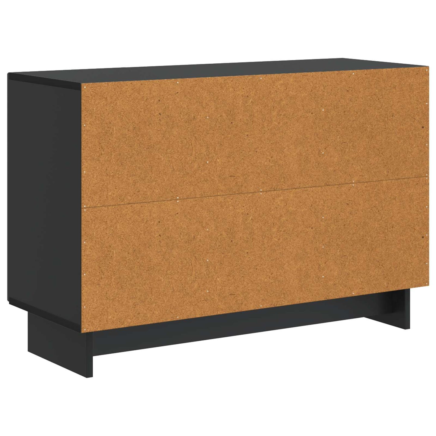 Dressoir met lade Zwart 89 x 34,5 x 60 cm Bewerkt hout is nu te koop bij PeponiXL, paradijselijk wonen!