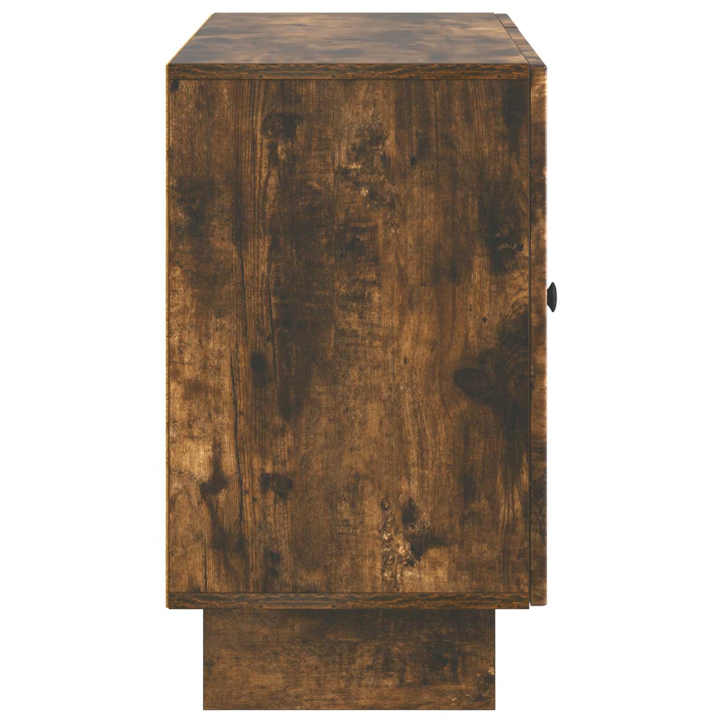 Dressoir met lade Gerookt eiken 89 x 34,5 x 60 cm Bewerkt hout is nu te koop bij PeponiXL, paradijselijk wonen!