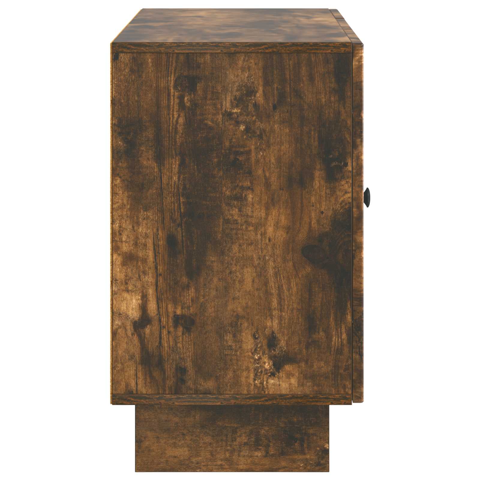 Dressoir met lade Gerookt eiken 89 x 34,5 x 60 cm Bewerkt hout is nu te koop bij PeponiXL, paradijselijk wonen!