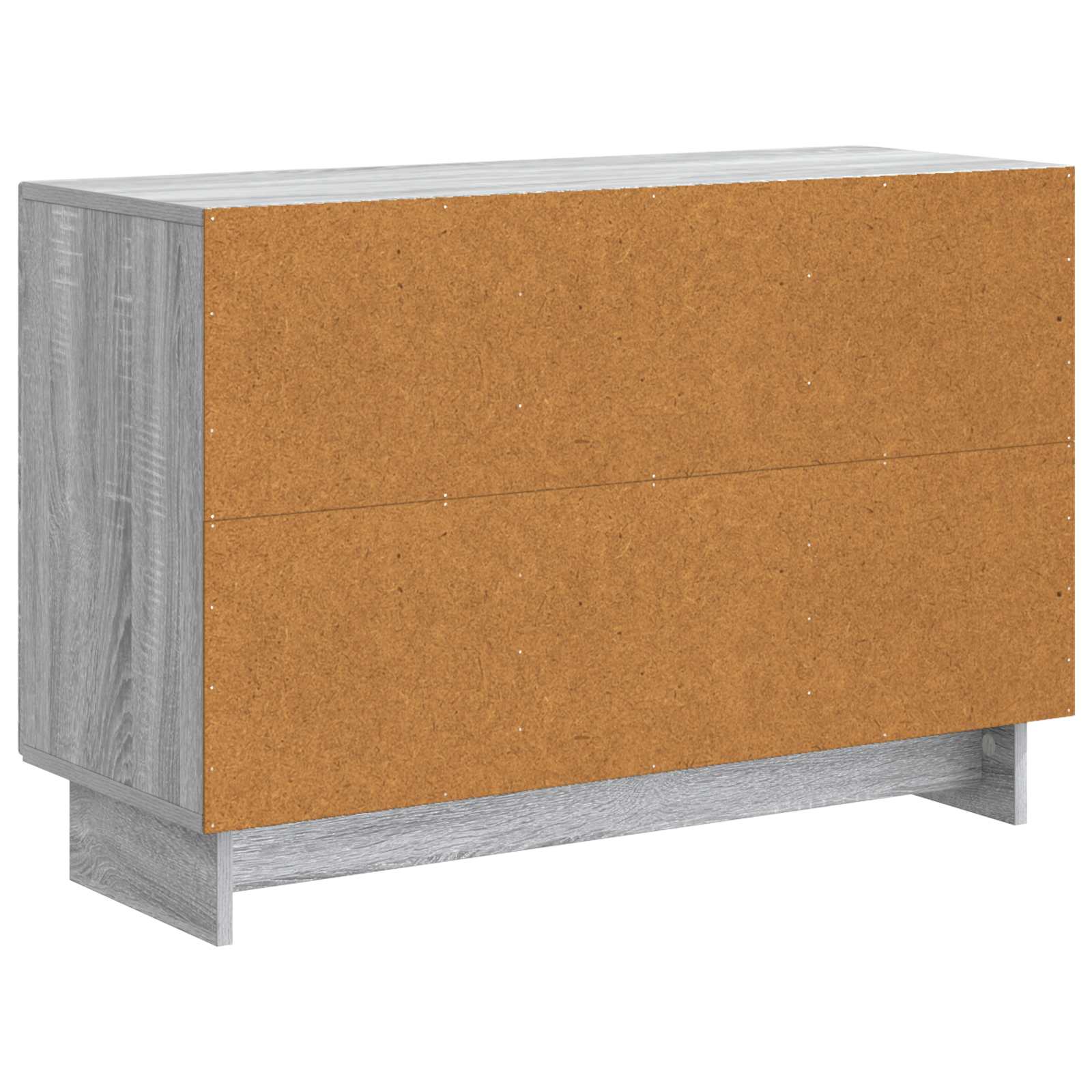 Dressoir met lade Grijs sonoma 89 x 34,5 x 60 cm Bewerkt hout is nu te koop bij PeponiXL, paradijselijk wonen!