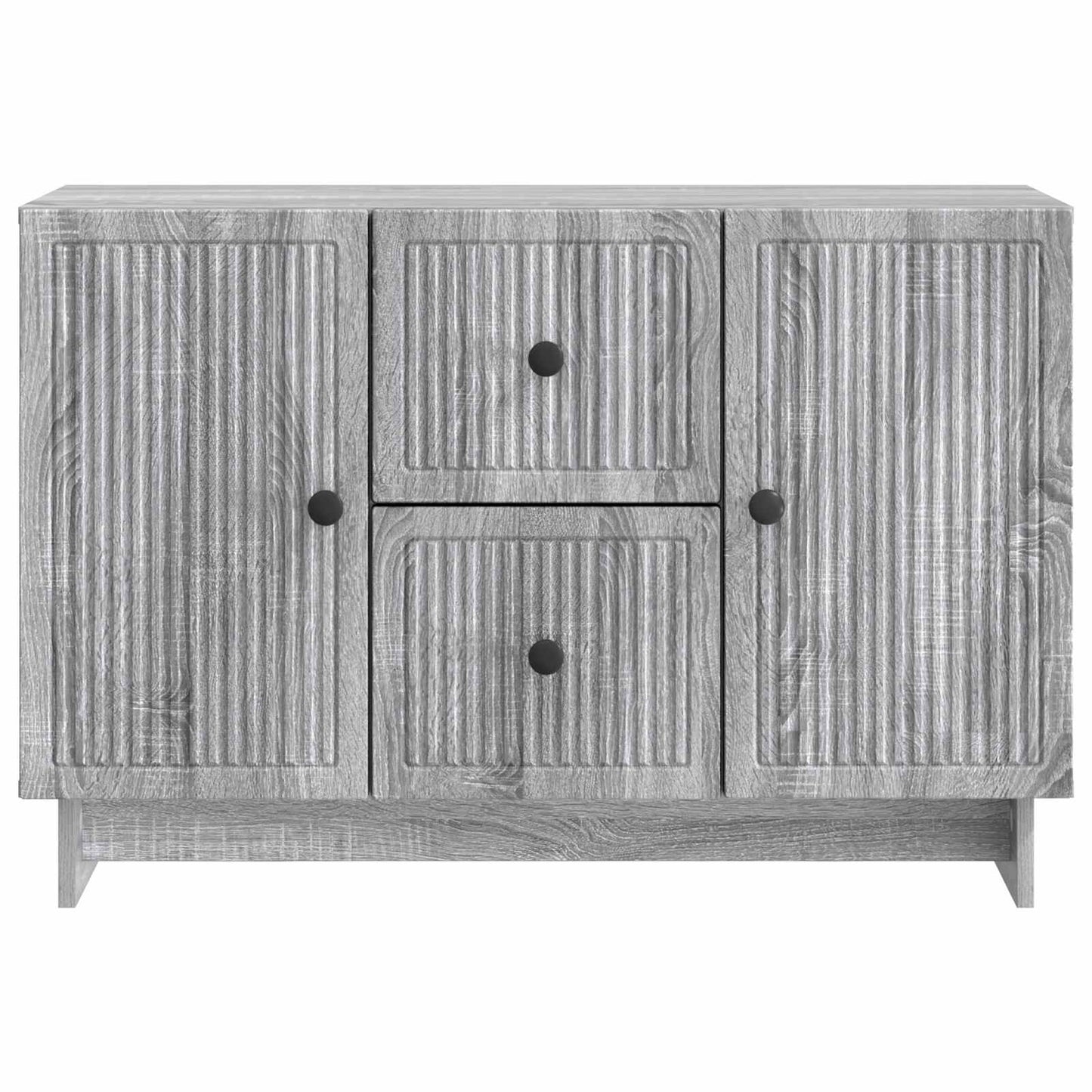Dressoir met lade Grijs sonoma 89 x 34,5 x 60 cm Bewerkt hout is nu te koop bij PeponiXL, paradijselijk wonen!