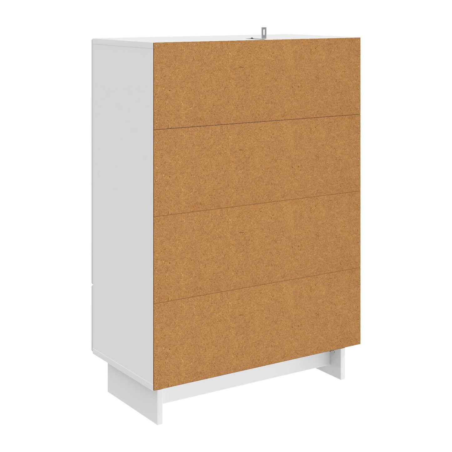 Dressoir Wit 66 x 34,5 x 95 cm Geconstrueerd hout is nu te koop bij PeponiXL, paradijselijk wonen!