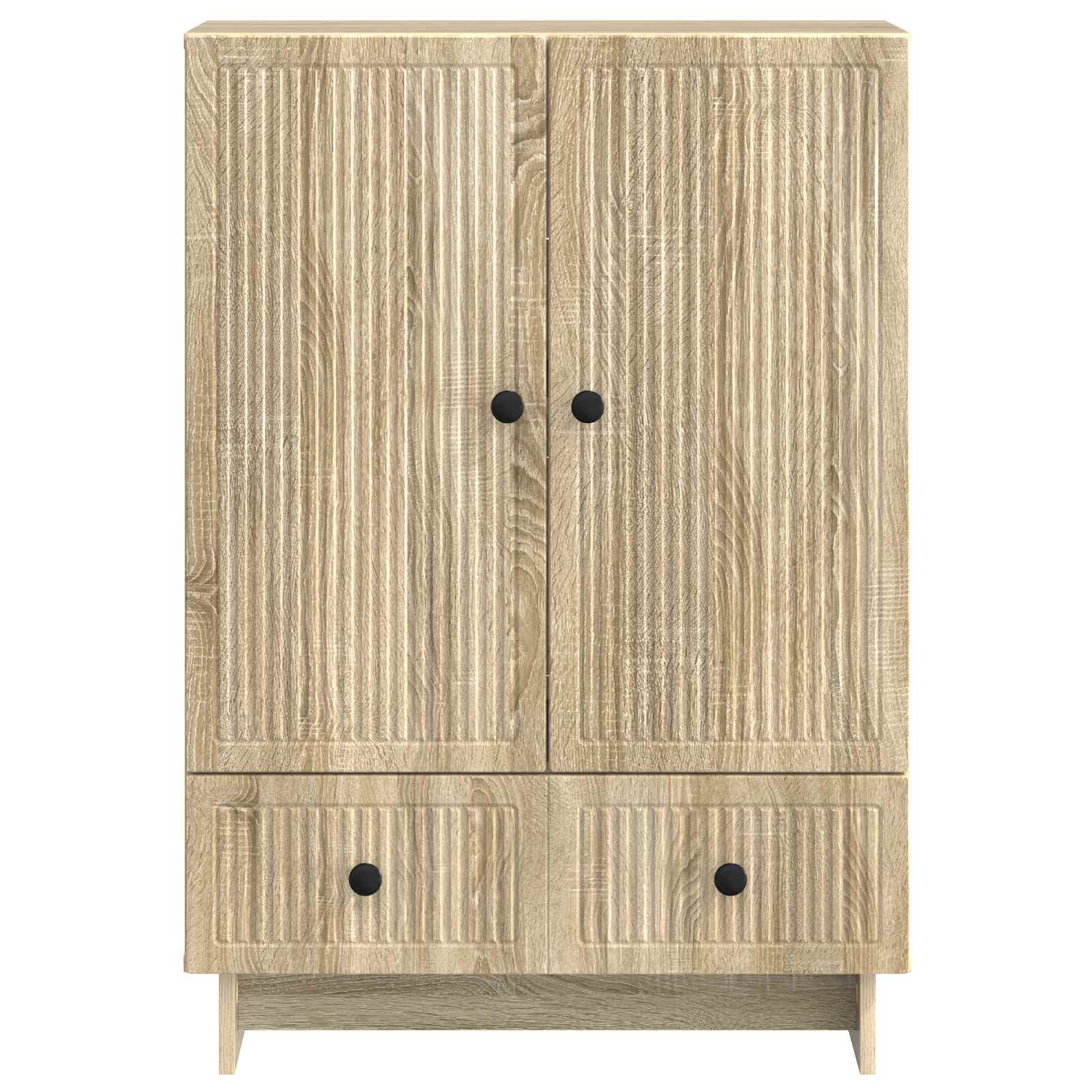 Dressoir Sonoma Eiken 66 x 34,5 x 95 cm Bewerkt hout is nu te koop bij PeponiXL, paradijselijk wonen!