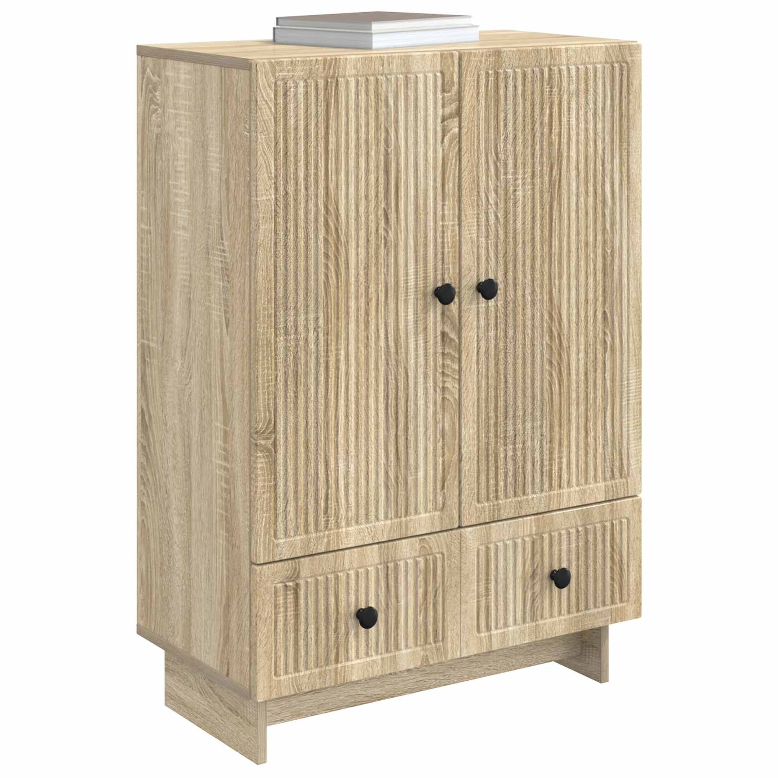 Dressoir Sonoma Eiken 66 x 34,5 x 95 cm Bewerkt hout is nu te koop bij PeponiXL, paradijselijk wonen!