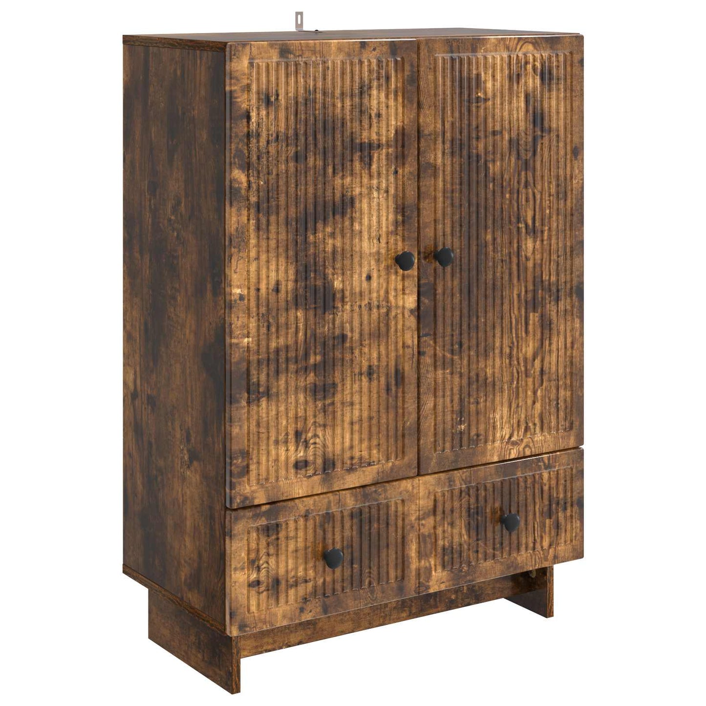 Dressoir Gerookte Eik 66 x 34,5 x 95 cm Geconstrueerd hout is nu te koop bij PeponiXL, paradijselijk wonen!