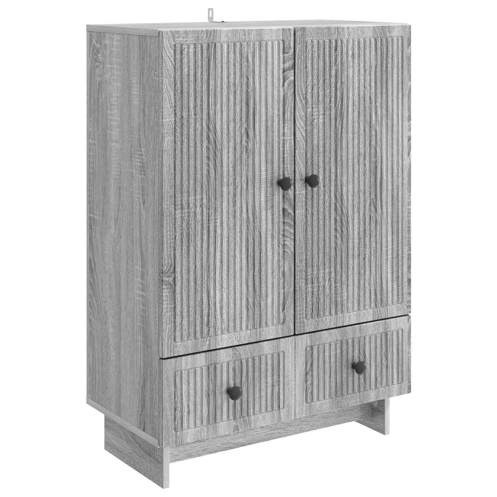 Dressoir Grijze Sonoma 66 x 34,5 x 95 cm Geconstrueerd hout is nu te koop bij PeponiXL, paradijselijk wonen!