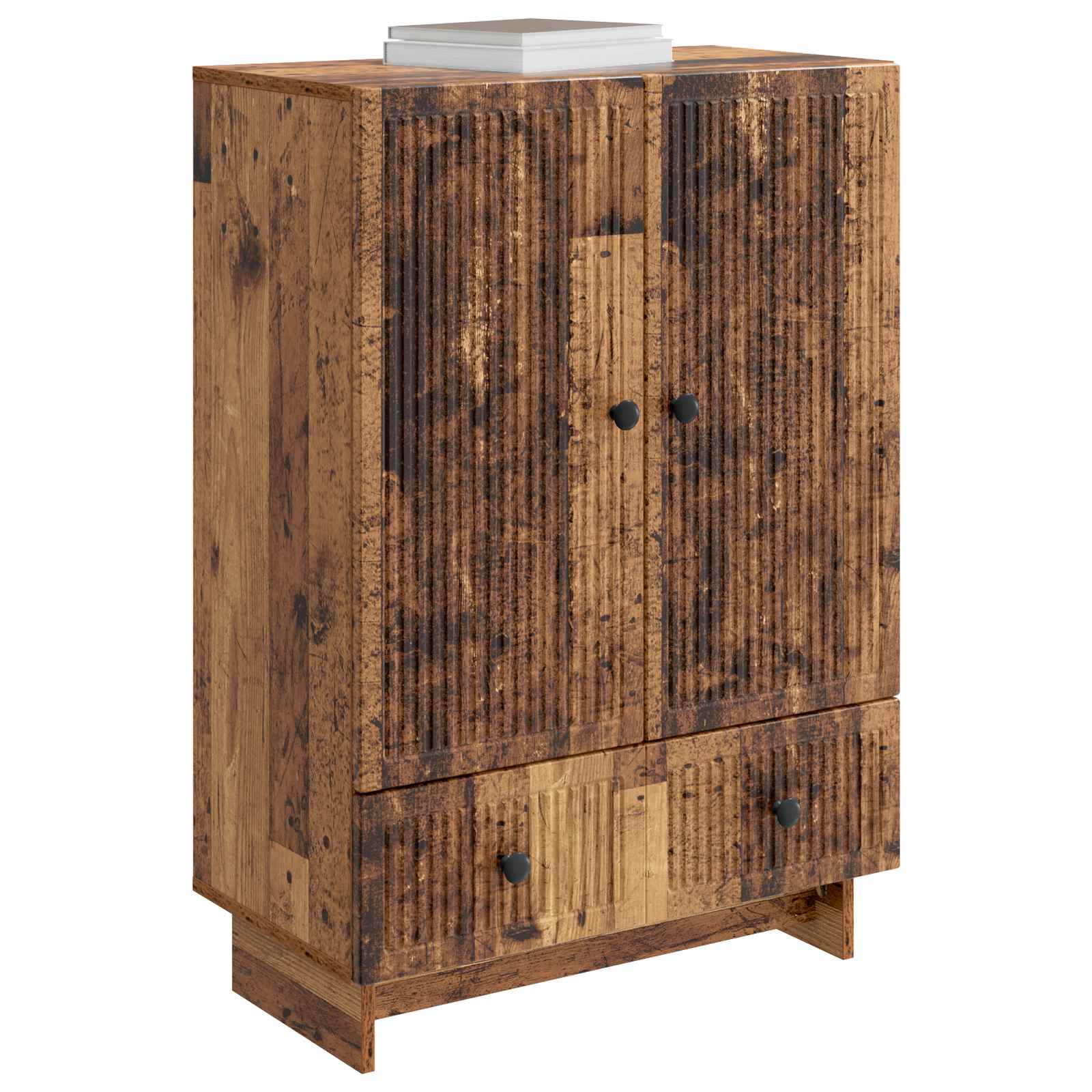 Dressoir Oudhout 66 x 34,5 x 95 cm Geconstrueerd hout is nu te koop bij PeponiXL, paradijselijk wonen!