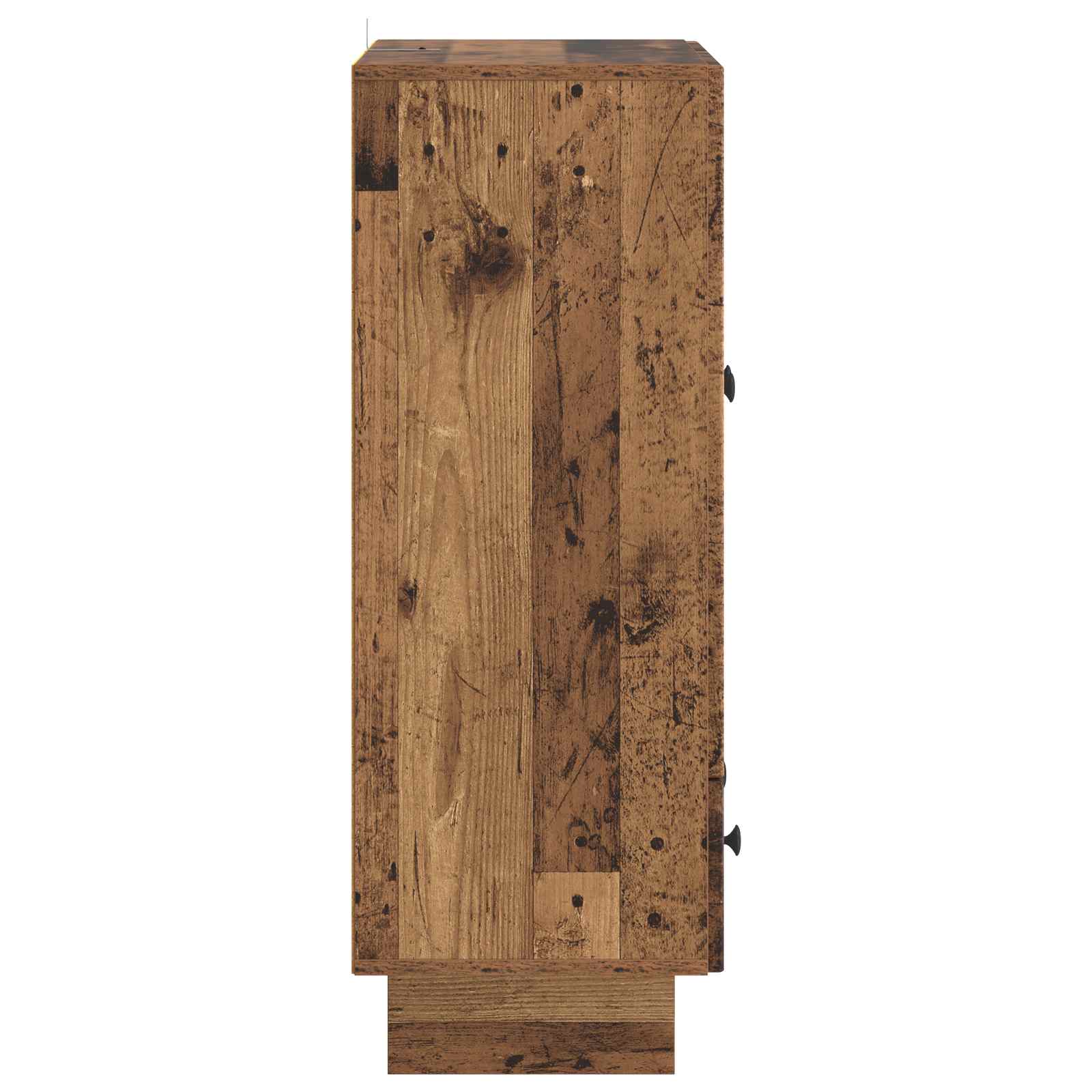 Dressoir Oudhout 66 x 34,5 x 95 cm Geconstrueerd hout is nu te koop bij PeponiXL, paradijselijk wonen!