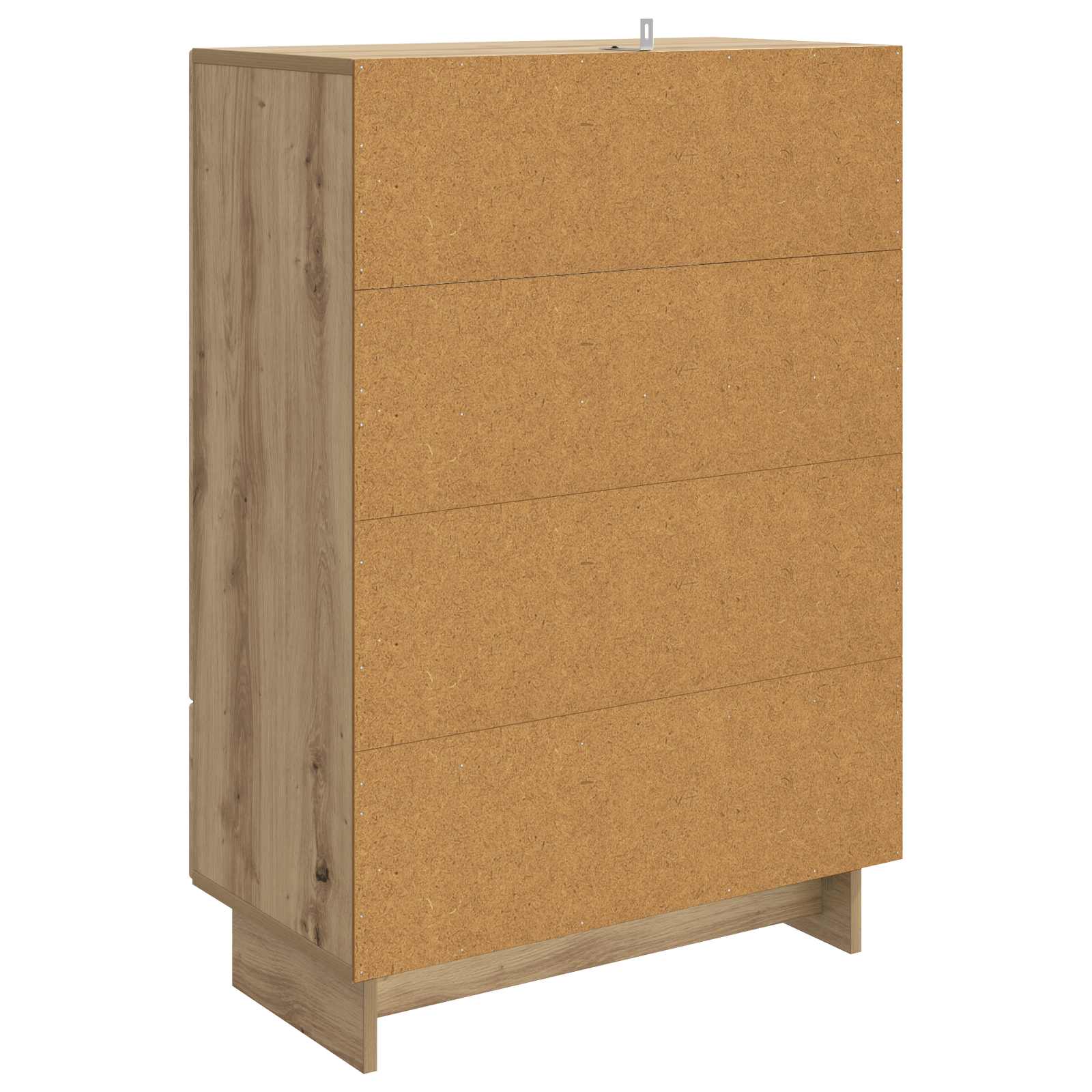 Dressoir Artisan Eik 66 x 34,5 x 95 cm Geconstrueerd hout is nu te koop bij PeponiXL, paradijselijk wonen!