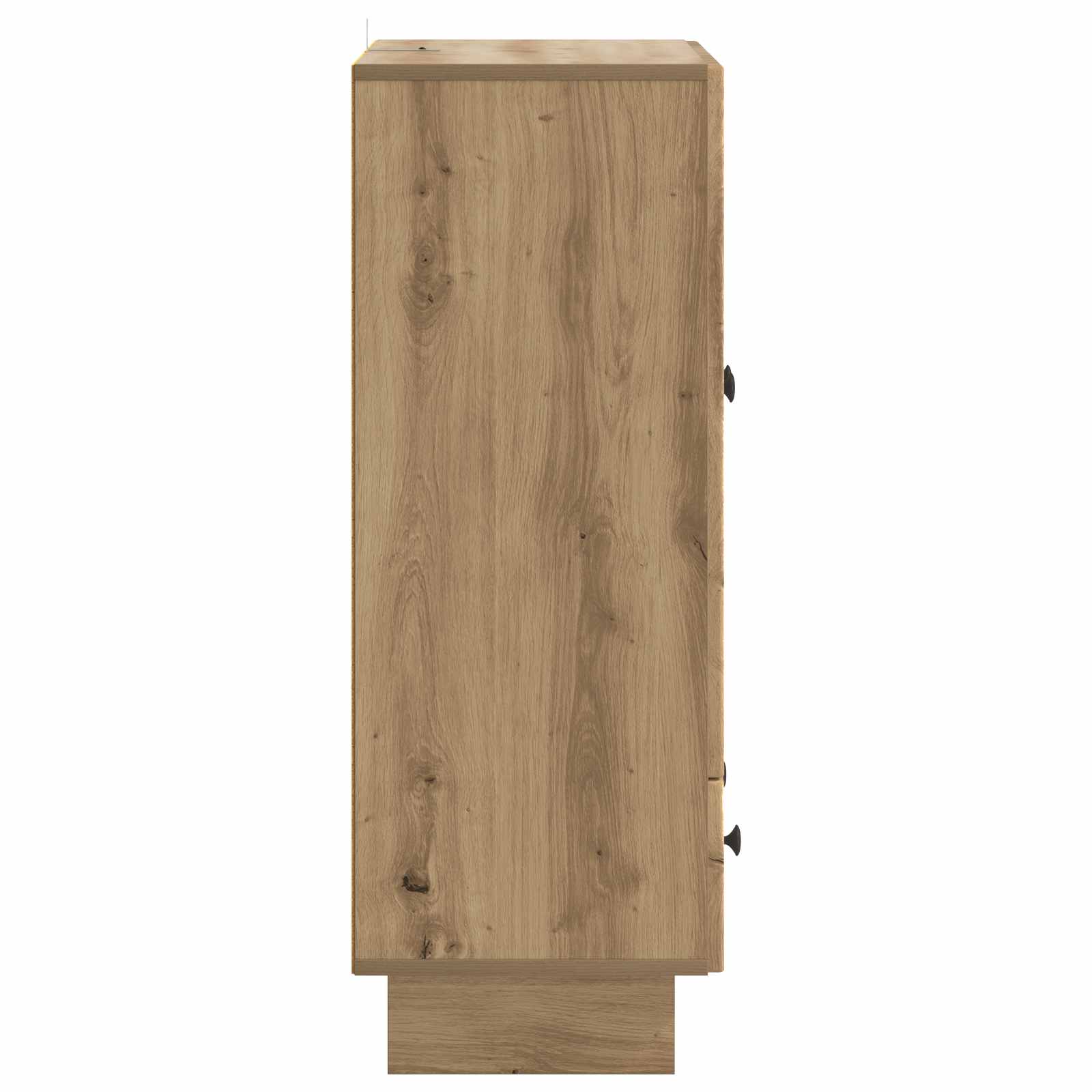Dressoir Artisan Eik 66 x 34,5 x 95 cm Geconstrueerd hout is nu te koop bij PeponiXL, paradijselijk wonen!