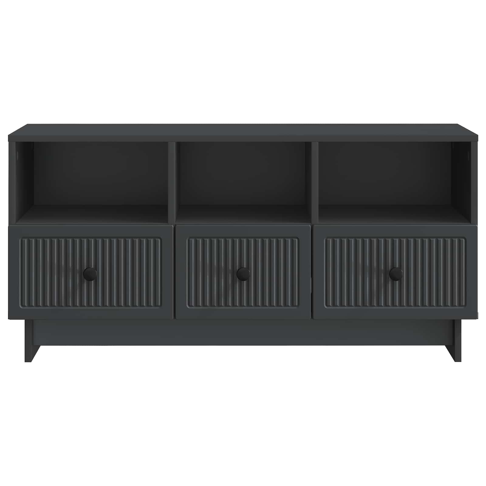 TV-kast met lade Zwart 102 x 34,5 x 50 cm Bewerkt hout is nu te koop bij PeponiXL, paradijselijk wonen!