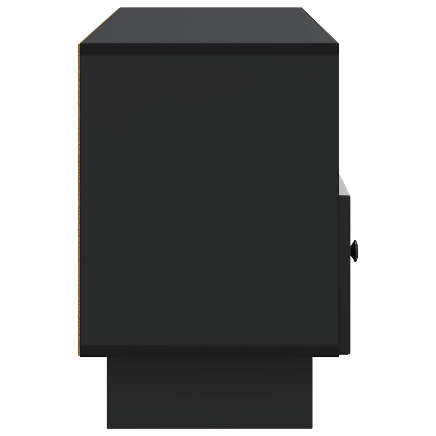 TV-kast met lade Zwart 102 x 34,5 x 50 cm Bewerkt hout is nu te koop bij PeponiXL, paradijselijk wonen!