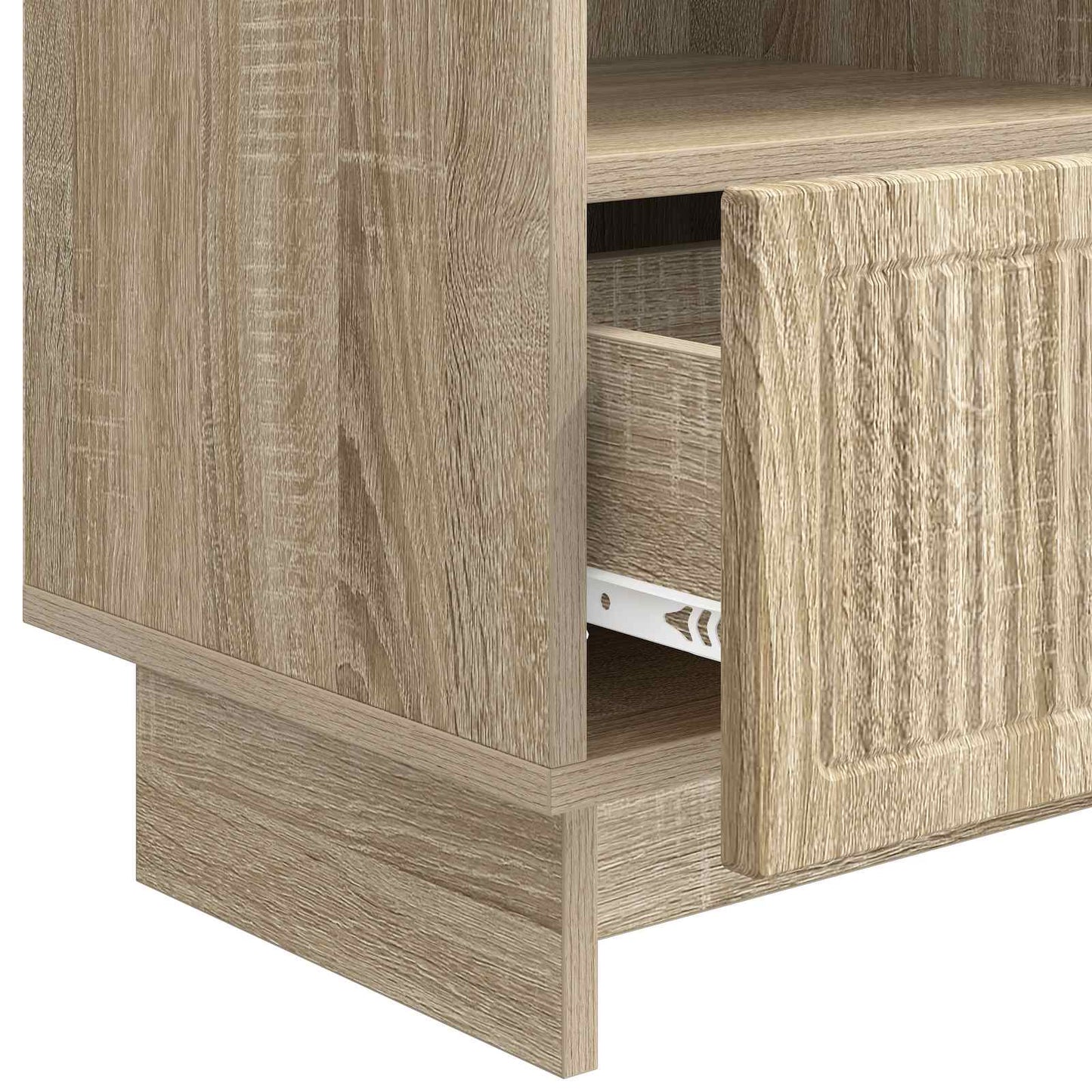 TV-kast met lade Sonoma Eiken 102 x 34,5 x 50 cm Bewerkt hout is nu te koop bij PeponiXL, paradijselijk wonen!