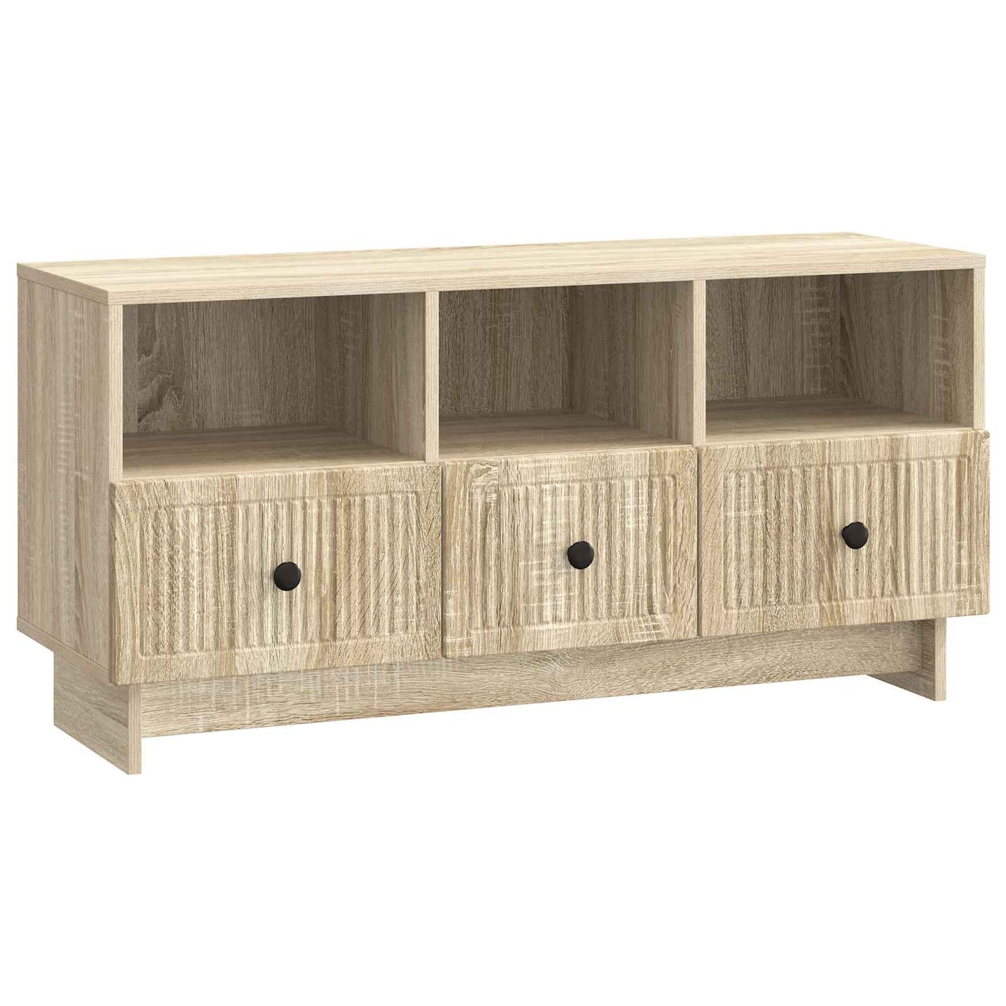 TV-kast met lade Sonoma Eiken 102 x 34,5 x 50 cm Bewerkt hout is nu te koop bij PeponiXL, paradijselijk wonen!