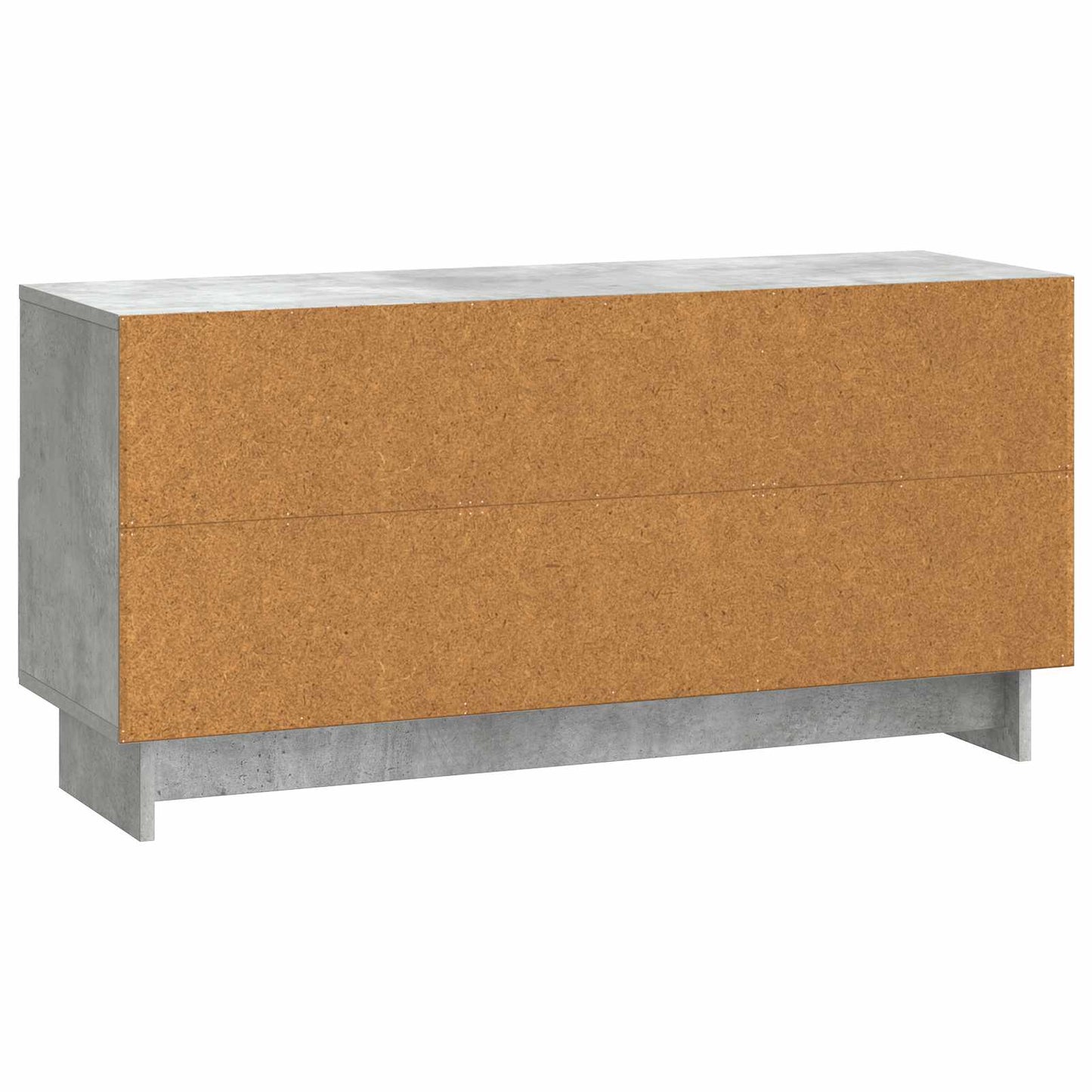 TV-kast met lade Betongrijs 102 x 34,5 x 50 cm Bewerkt hout is nu te koop bij PeponiXL, paradijselijk wonen!