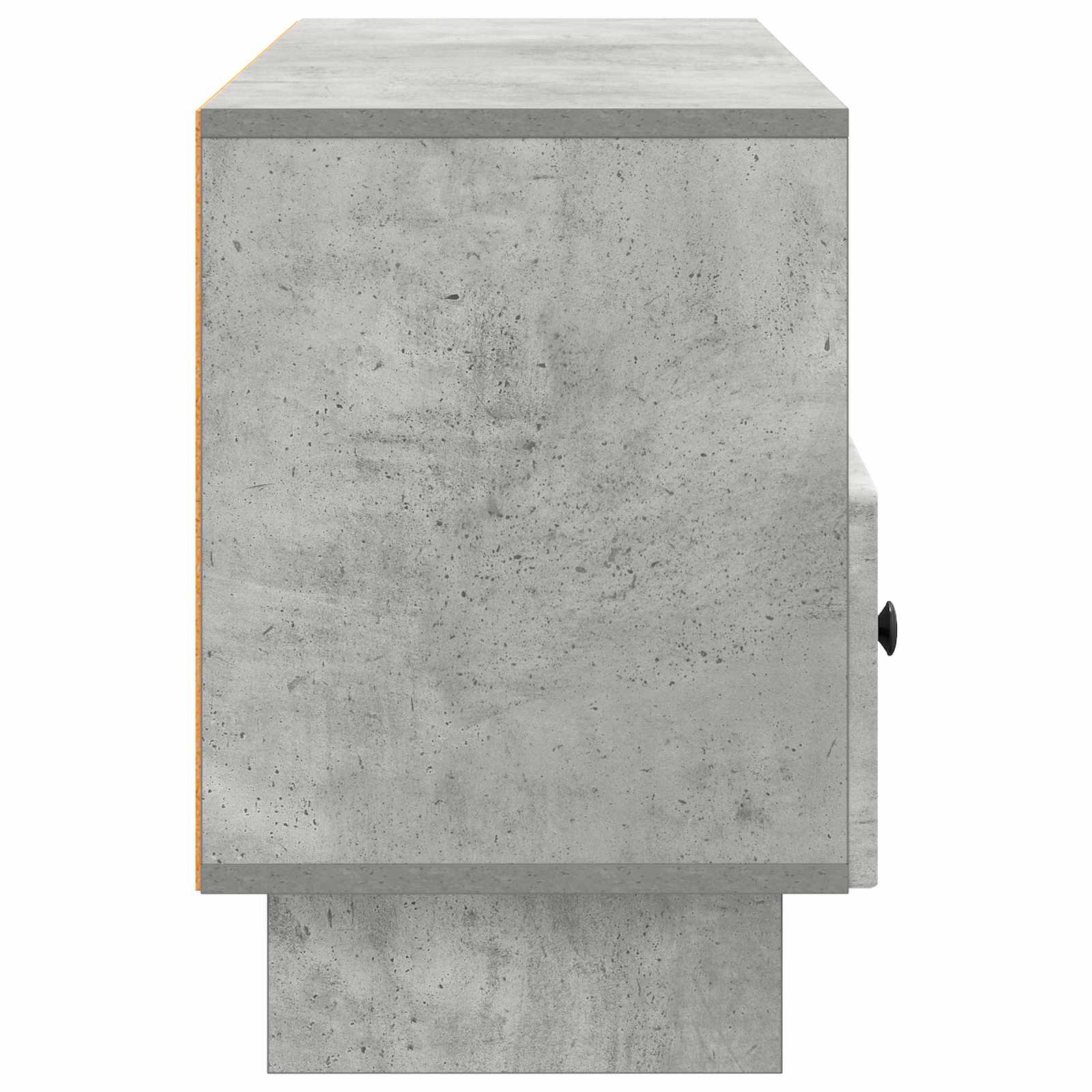 TV-kast met lade Betongrijs 102 x 34,5 x 50 cm Bewerkt hout is nu te koop bij PeponiXL, paradijselijk wonen!