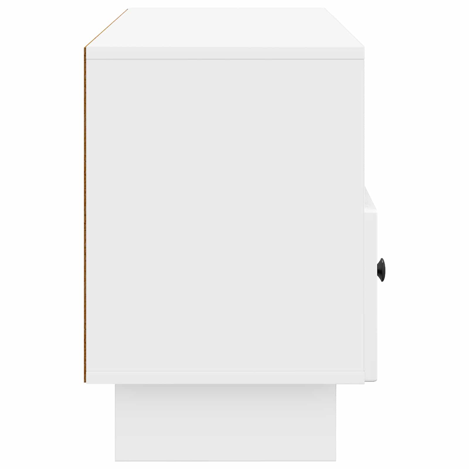TV-kast met lade Hoogglans Wit 102 x 34,5 x 50 cm Bewerkt hout is nu te koop bij PeponiXL, paradijselijk wonen!