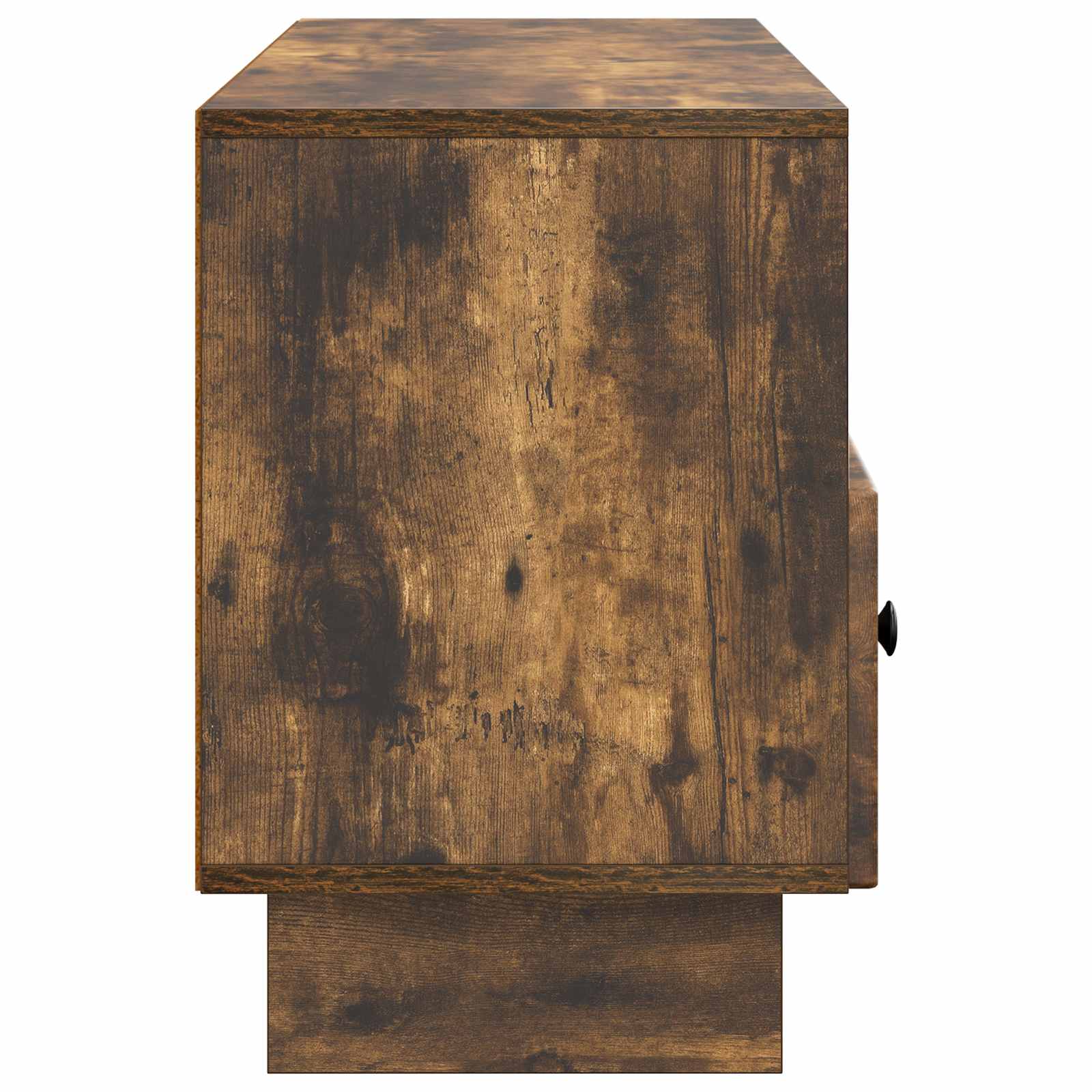 TV-kast met lade Gerookt eiken 102 x 34,5 x 50 cm Bewerkt hout is nu te koop bij PeponiXL, paradijselijk wonen!
