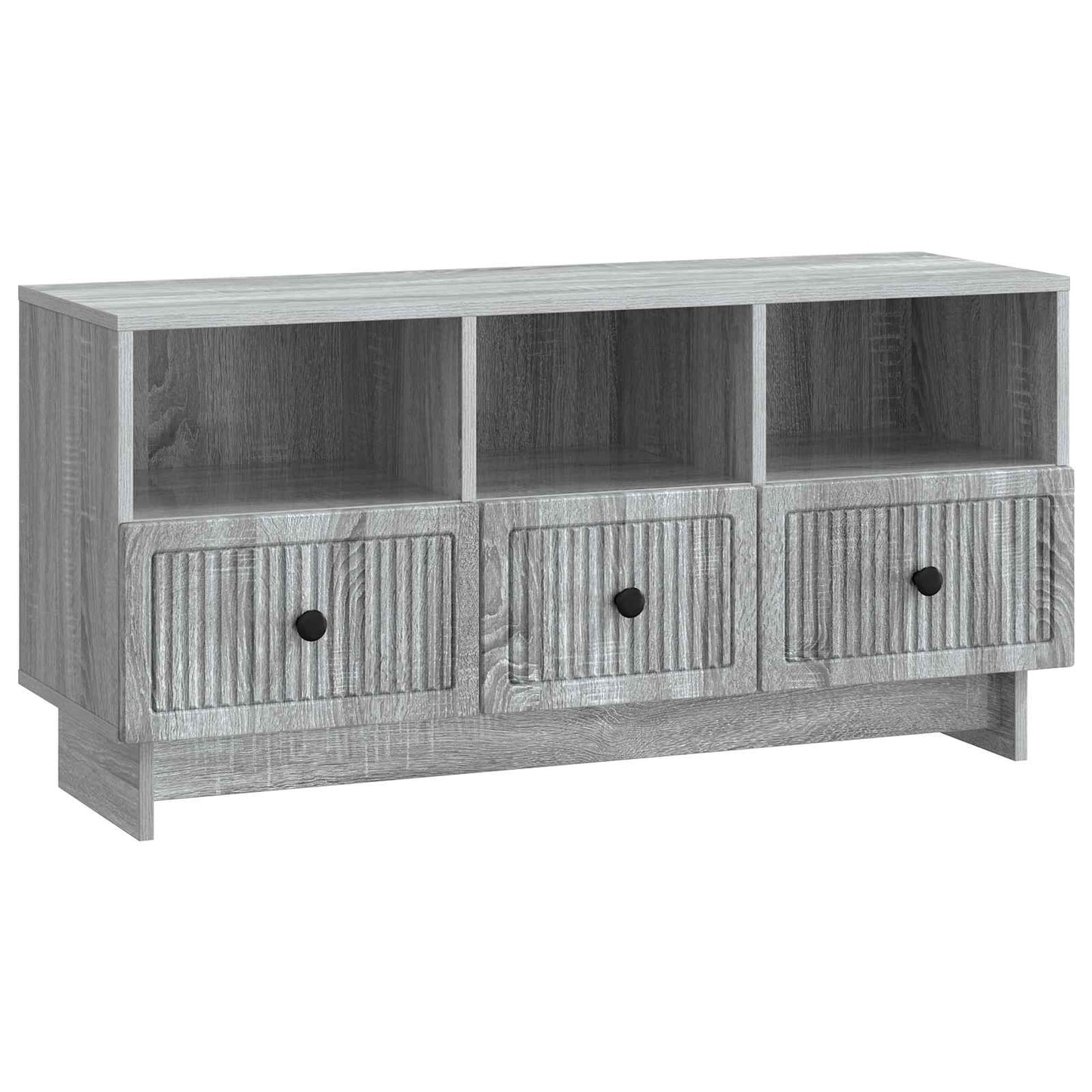 TV-kast met lade Grijs sonoma 102 x 34,5 x 50 cm Bewerkt hout is nu te koop bij PeponiXL, paradijselijk wonen!