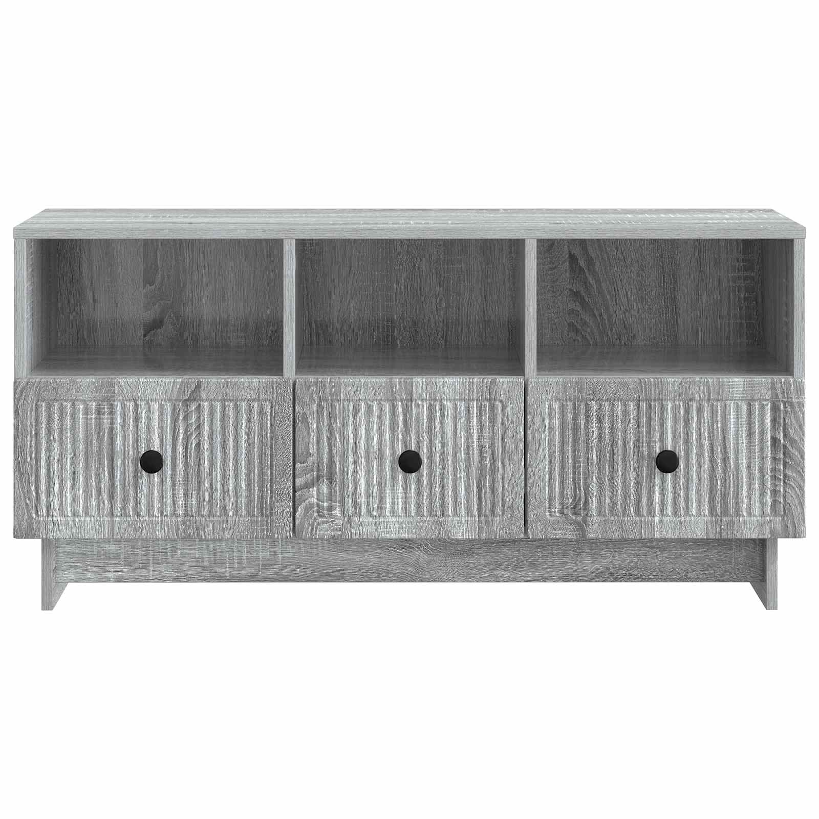 TV-kast met lade Grijs sonoma 102 x 34,5 x 50 cm Bewerkt hout is nu te koop bij PeponiXL, paradijselijk wonen!