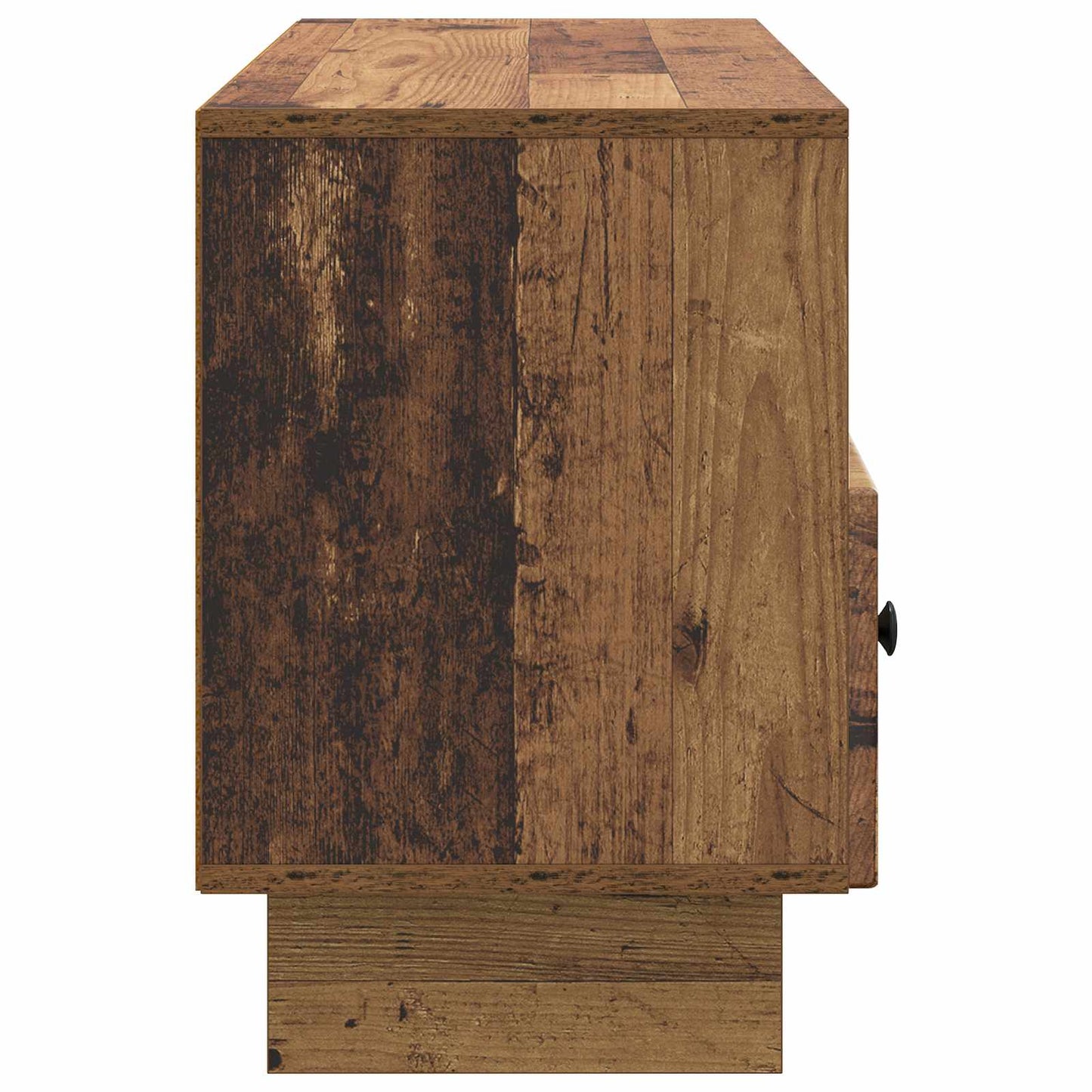 TV-kast met lade Oud hout 102 x 34,5 x 50 cm Bewerkt hout is nu te koop bij PeponiXL, paradijselijk wonen!