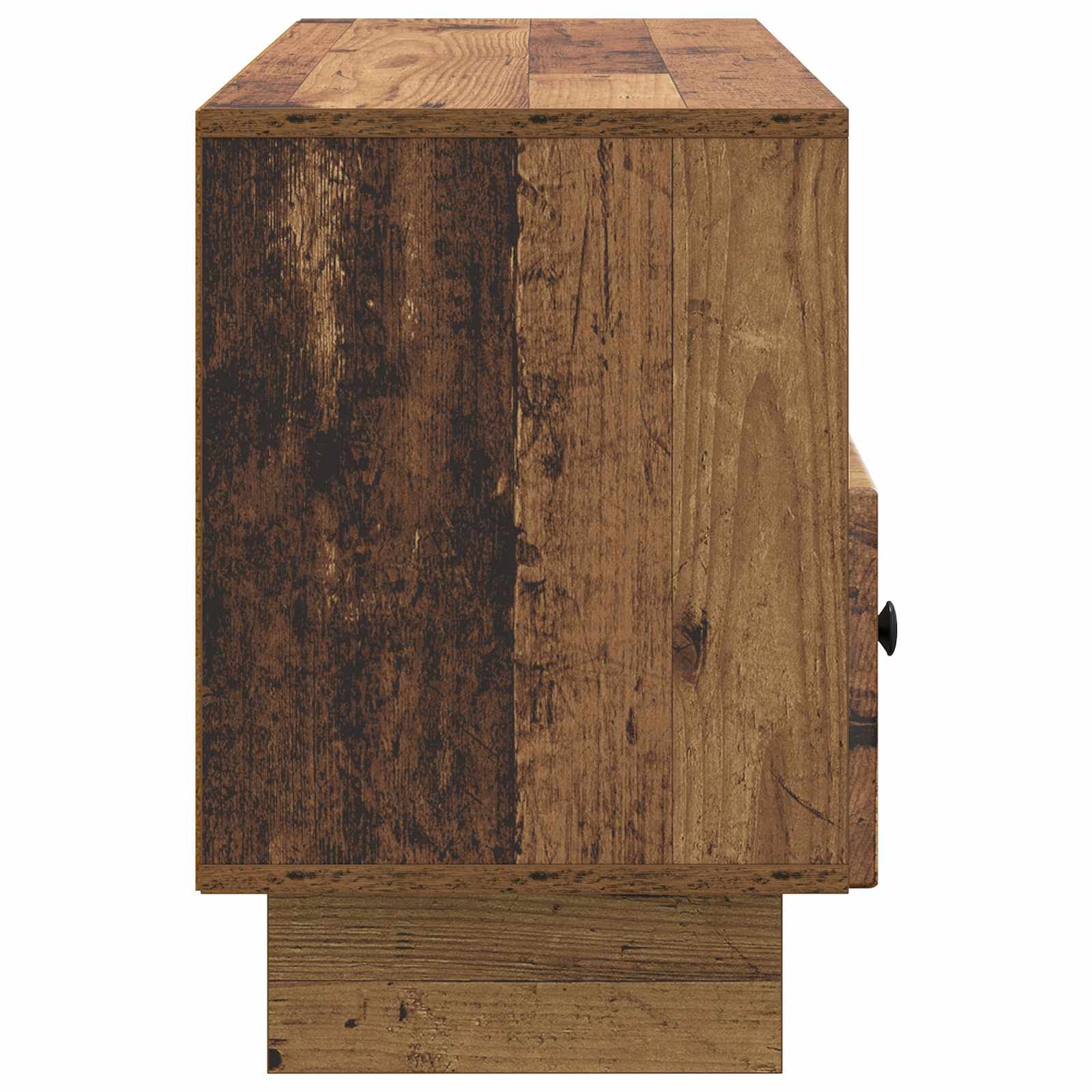 TV-kast met lade Oud hout 102 x 34,5 x 50 cm Bewerkt hout is nu te koop bij PeponiXL, paradijselijk wonen!