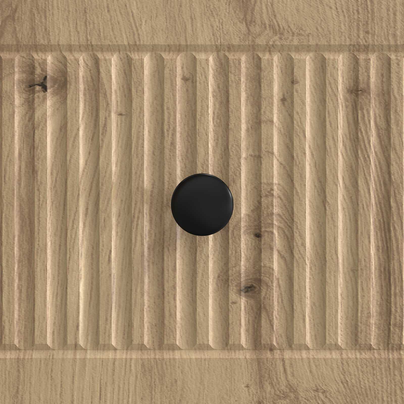 TV-kast Artisanaal eiken 102 x 34,5 x 50 cm Bewerkt hout is nu te koop bij PeponiXL, paradijselijk wonen!