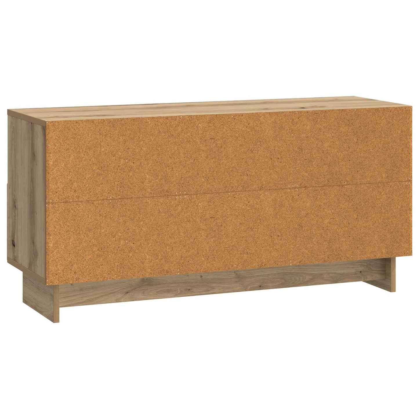 TV-kast Artisanaal eiken 102 x 34,5 x 50 cm Bewerkt hout is nu te koop bij PeponiXL, paradijselijk wonen!