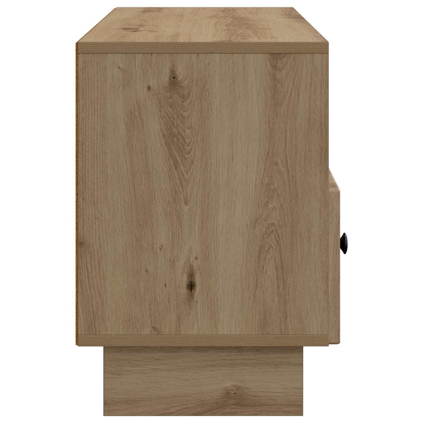 TV-kast Artisanaal eiken 102 x 34,5 x 50 cm Bewerkt hout is nu te koop bij PeponiXL, paradijselijk wonen!