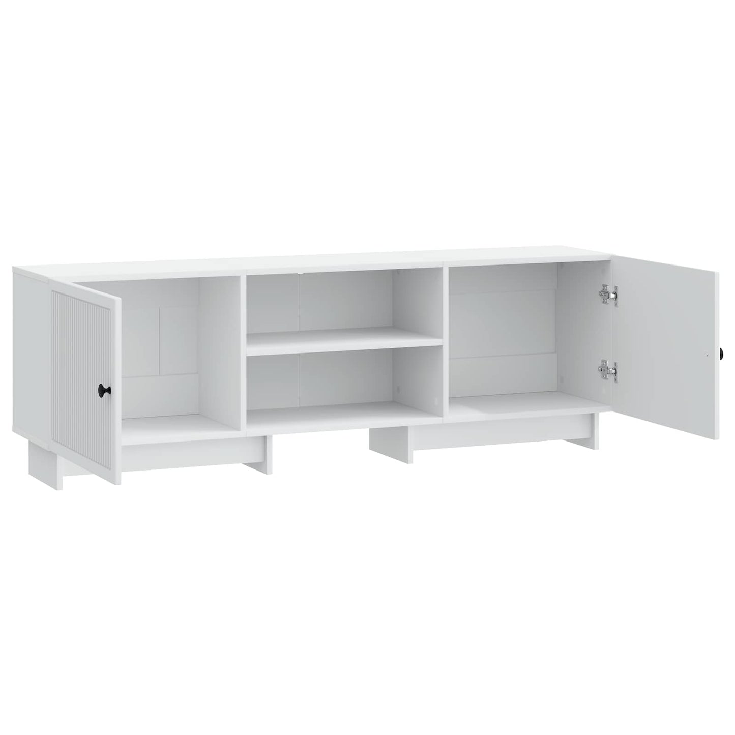 TV-kast Wit 150 x 31 x 50 cm Geconstrueerd hout is nu te koop bij PeponiXL, paradijselijk wonen!