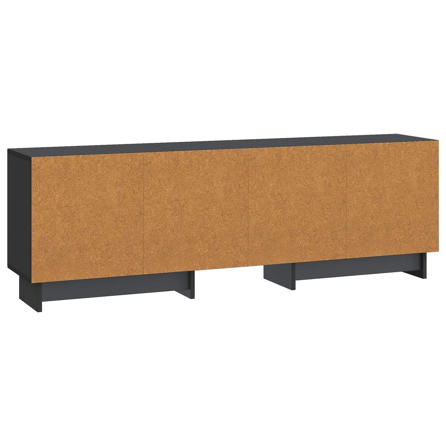 TV-kast Zwart 150 x 31 x 50 cm Geconstrueerd hout is nu te koop bij PeponiXL, paradijselijk wonen!