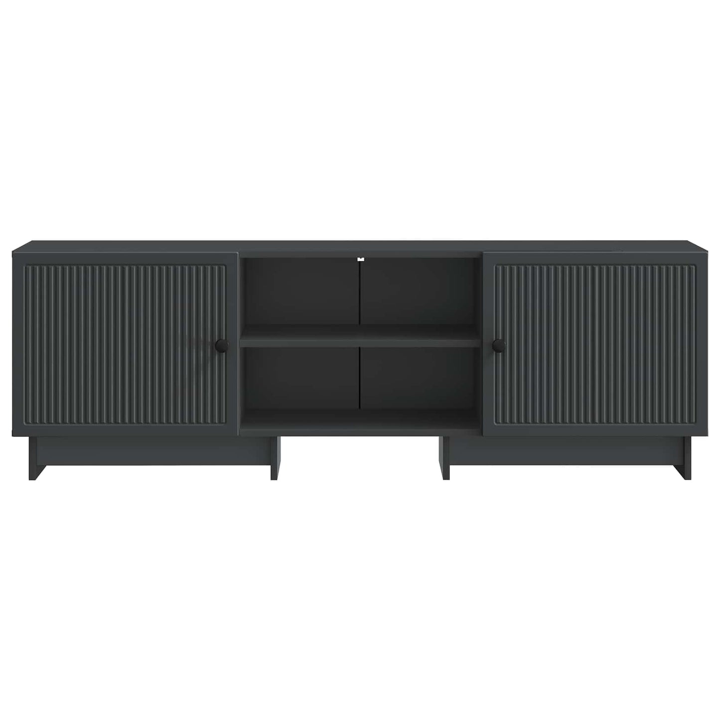 TV-kast Zwart 150 x 31 x 50 cm Geconstrueerd hout is nu te koop bij PeponiXL, paradijselijk wonen!