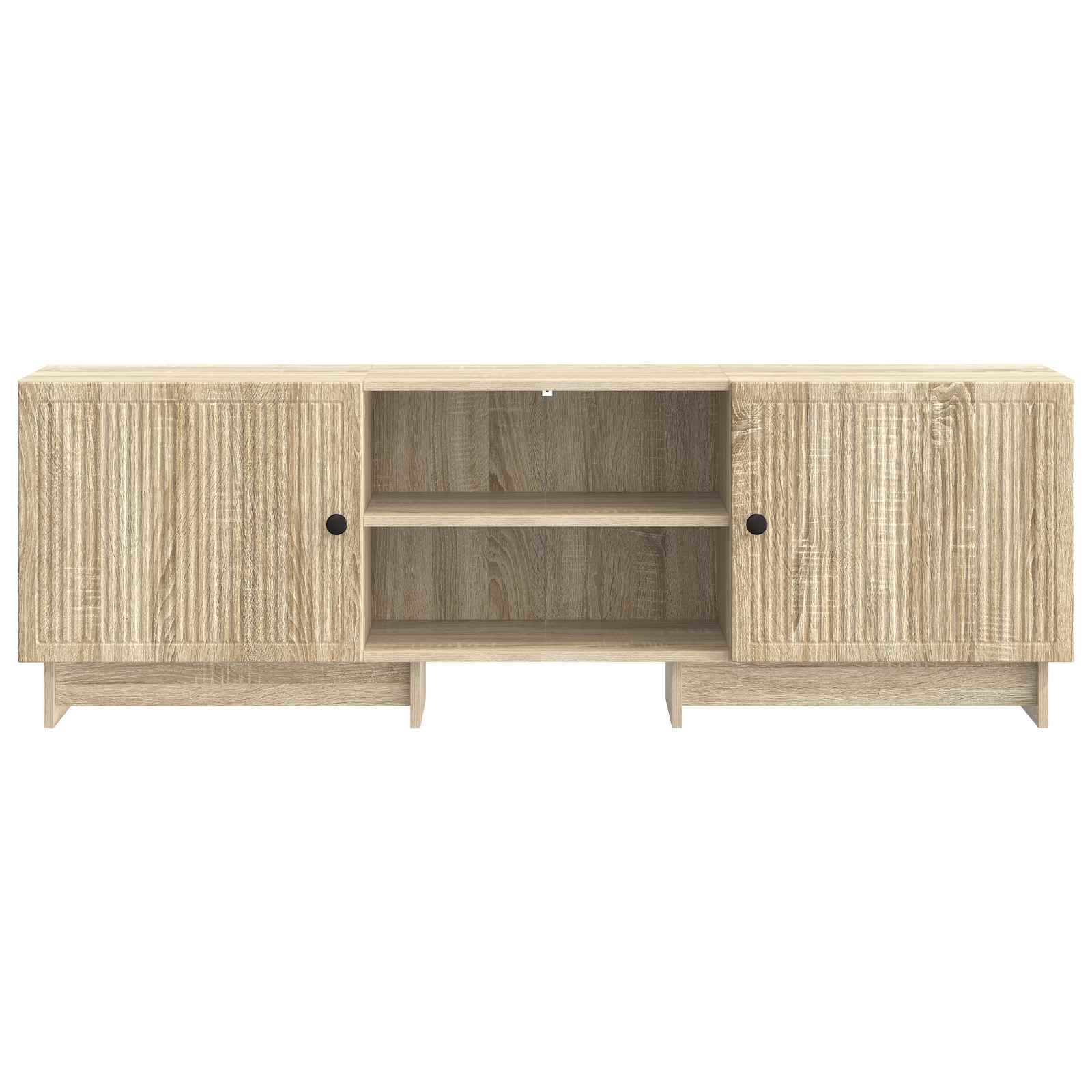 TV-kast Sonoma Eiken 150 x 31 x 50 cm Geconstrueerd hout is nu te koop bij PeponiXL, paradijselijk wonen!