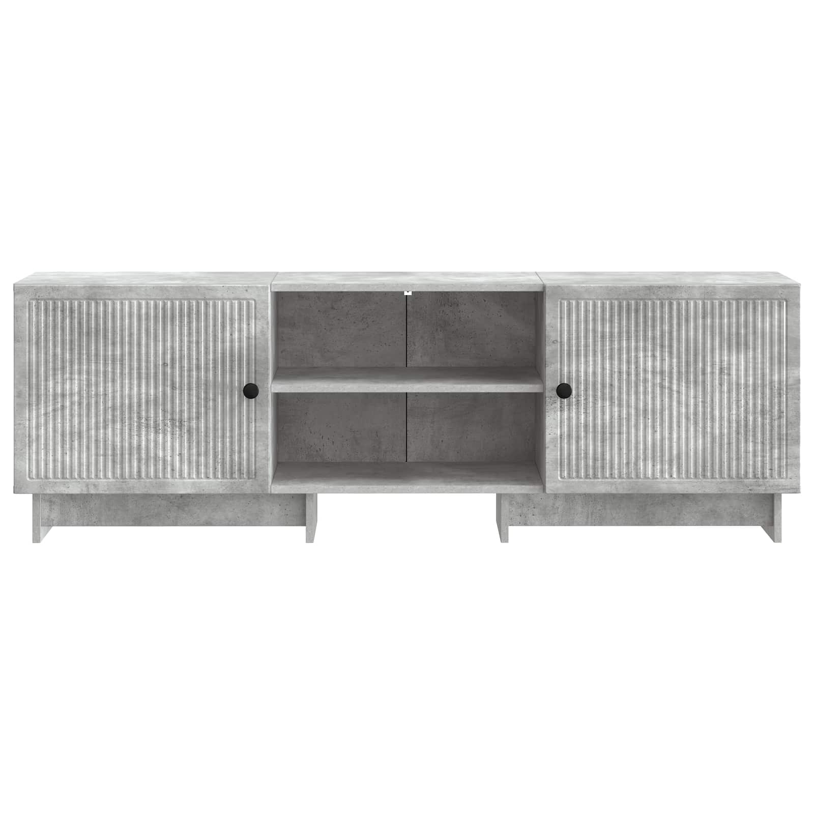 TV-kast Beton Grijs 150 x 31 x 50 cm Geconstrueerd hout is nu te koop bij PeponiXL, paradijselijk wonen!