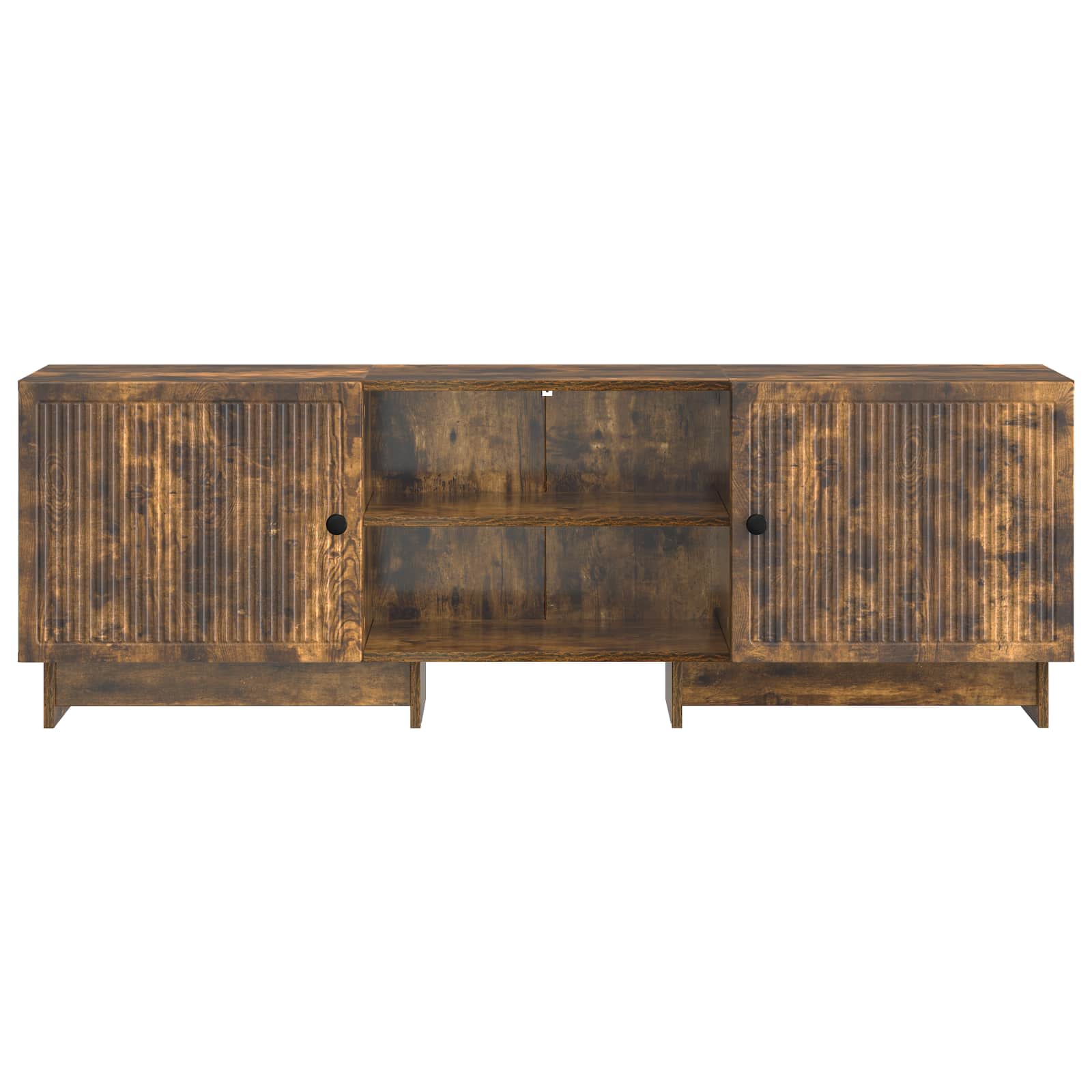 TV-kast Gerookte Eik 150 x 31 x 50 cm Geconstrueerd hout is nu te koop bij PeponiXL, paradijselijk wonen!