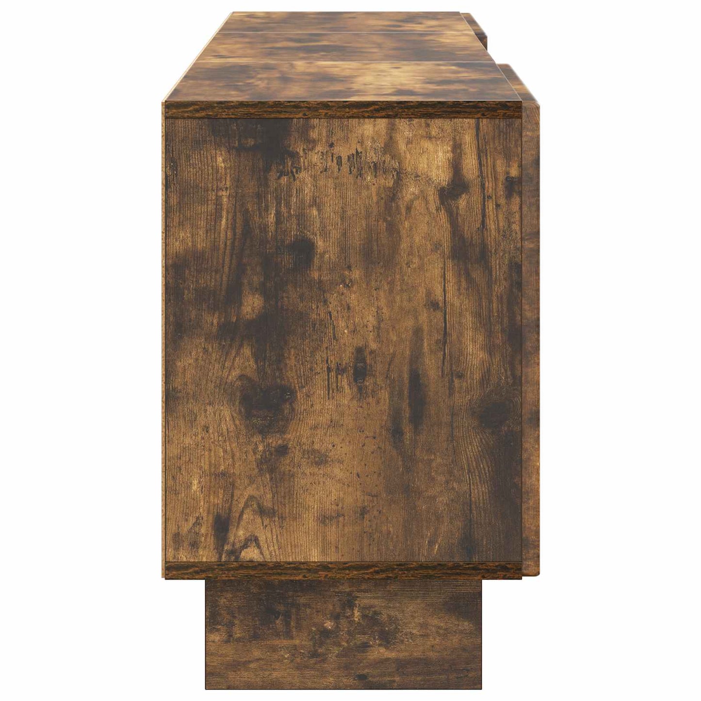 TV-kast Gerookte Eik 150 x 31 x 50 cm Geconstrueerd hout is nu te koop bij PeponiXL, paradijselijk wonen!