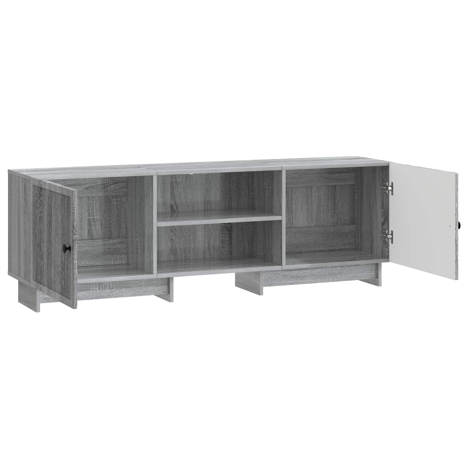 TV-kast Grijze Sonoma 150 x 31 x 50 cm Geconstrueerd hout is nu te koop bij PeponiXL, paradijselijk wonen!