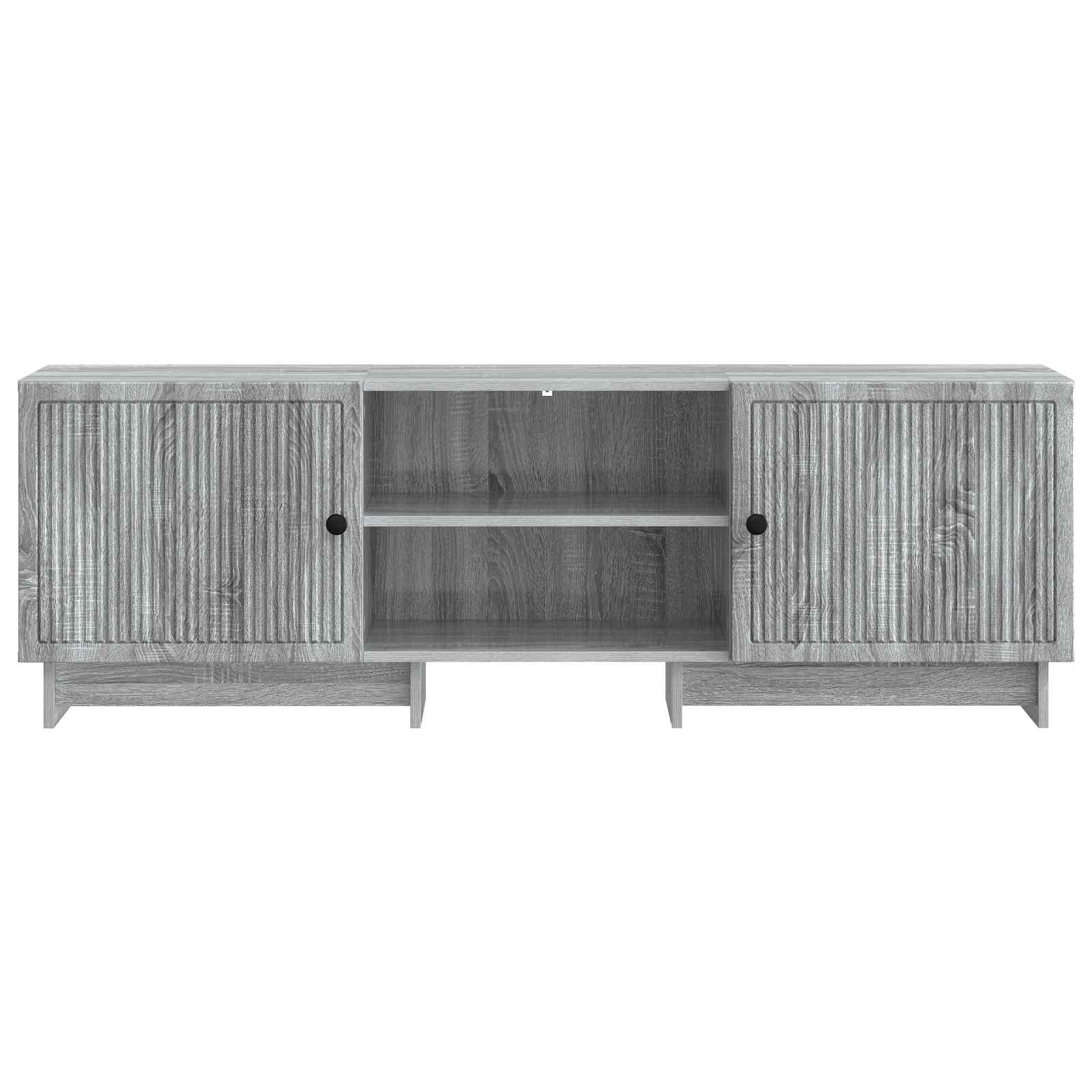 TV-kast Grijze Sonoma 150 x 31 x 50 cm Geconstrueerd hout is nu te koop bij PeponiXL, paradijselijk wonen!