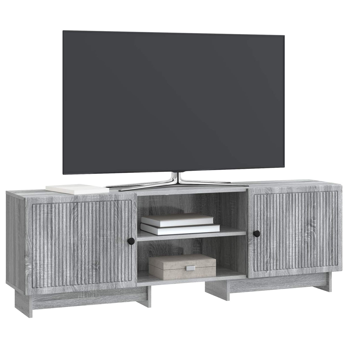 TV-kast Grijze Sonoma 150 x 31 x 50 cm Geconstrueerd hout is nu te koop bij PeponiXL, paradijselijk wonen!